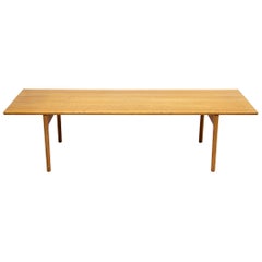Model AT-15 Oak Coffee Table by Hans Wegner for Andreas Tuck, circa 1960