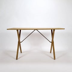 Model AT308 Oak Side Table by Hans Wegner for Andreas Tuck, Denmark, 1950s