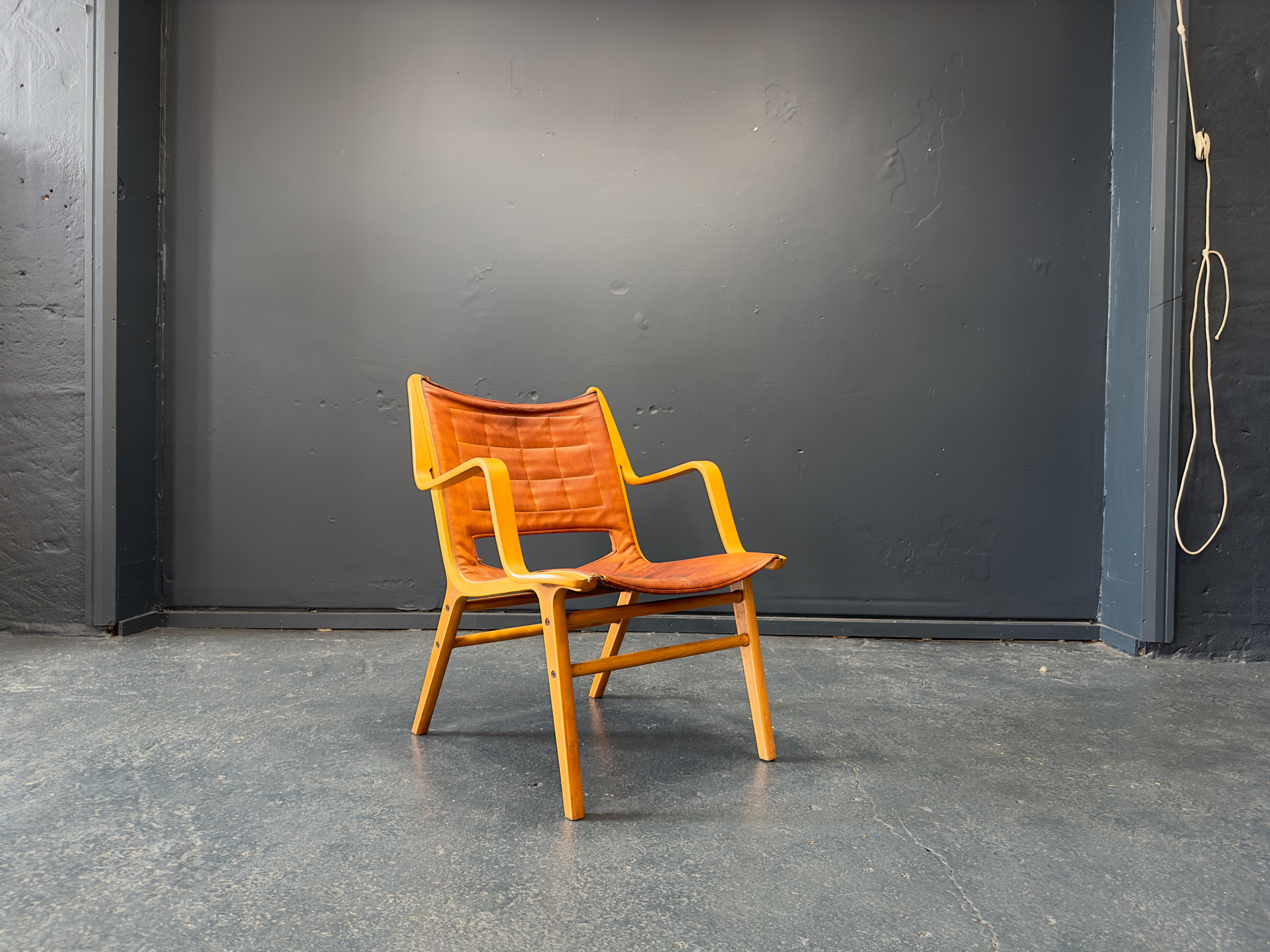 Mid-Century Modern Modèle AX 6060 Chaise Club par Peter Hvidt & Orla Mølgaard-Nielsen en vente
