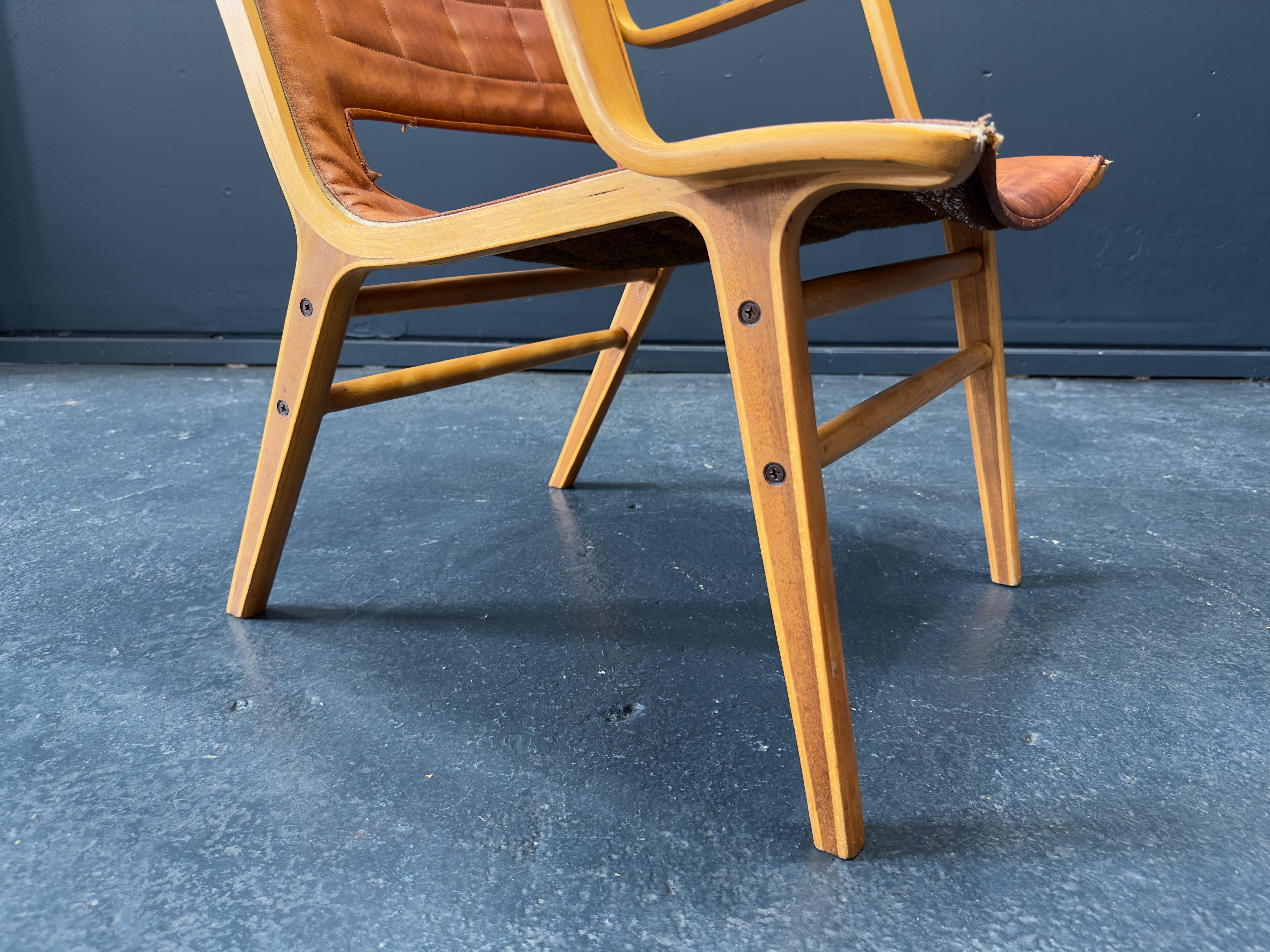 Modèle AX 6060 Chaise Club par Peter Hvidt & Orla Mølgaard-Nielsen en vente 1