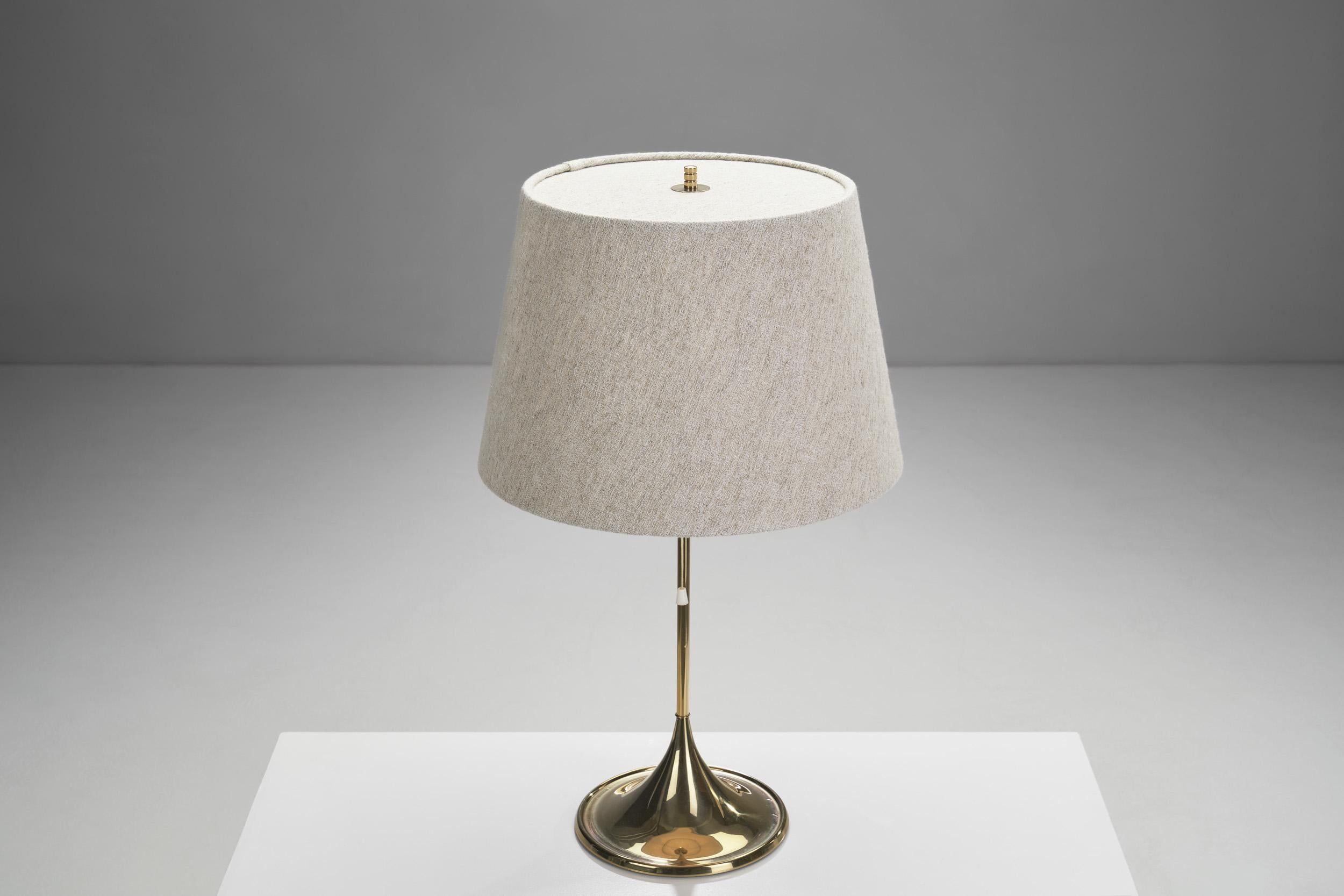 Mid-20th Century Model B-024 Table Lamps by Alf Svensson and Yngvar Sandström, Sweden 1960s