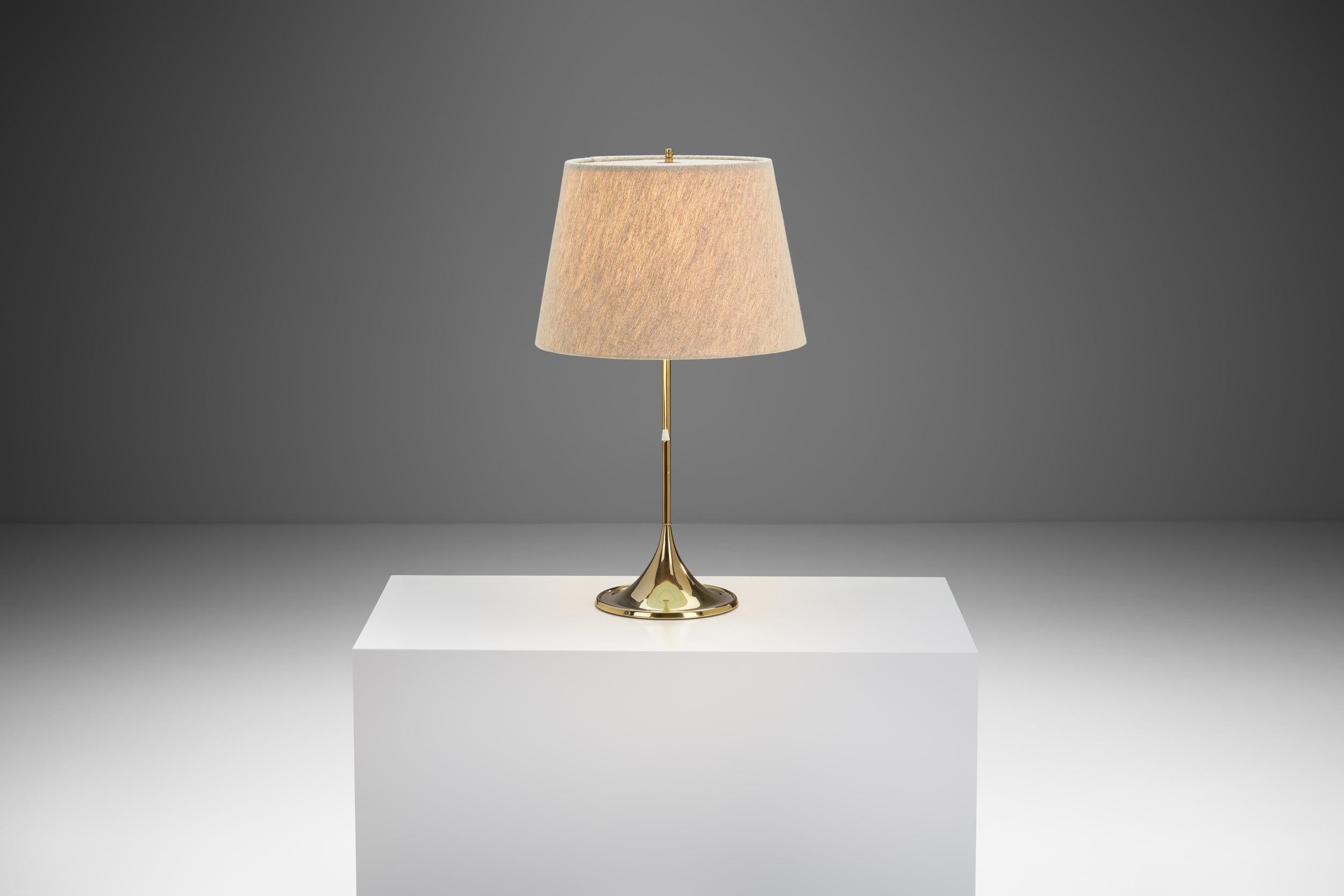 Model B-024 Table Lamps by Alf Svensson and Yngvar Sandström, Sweden 1960s In Good Condition In Utrecht, NL