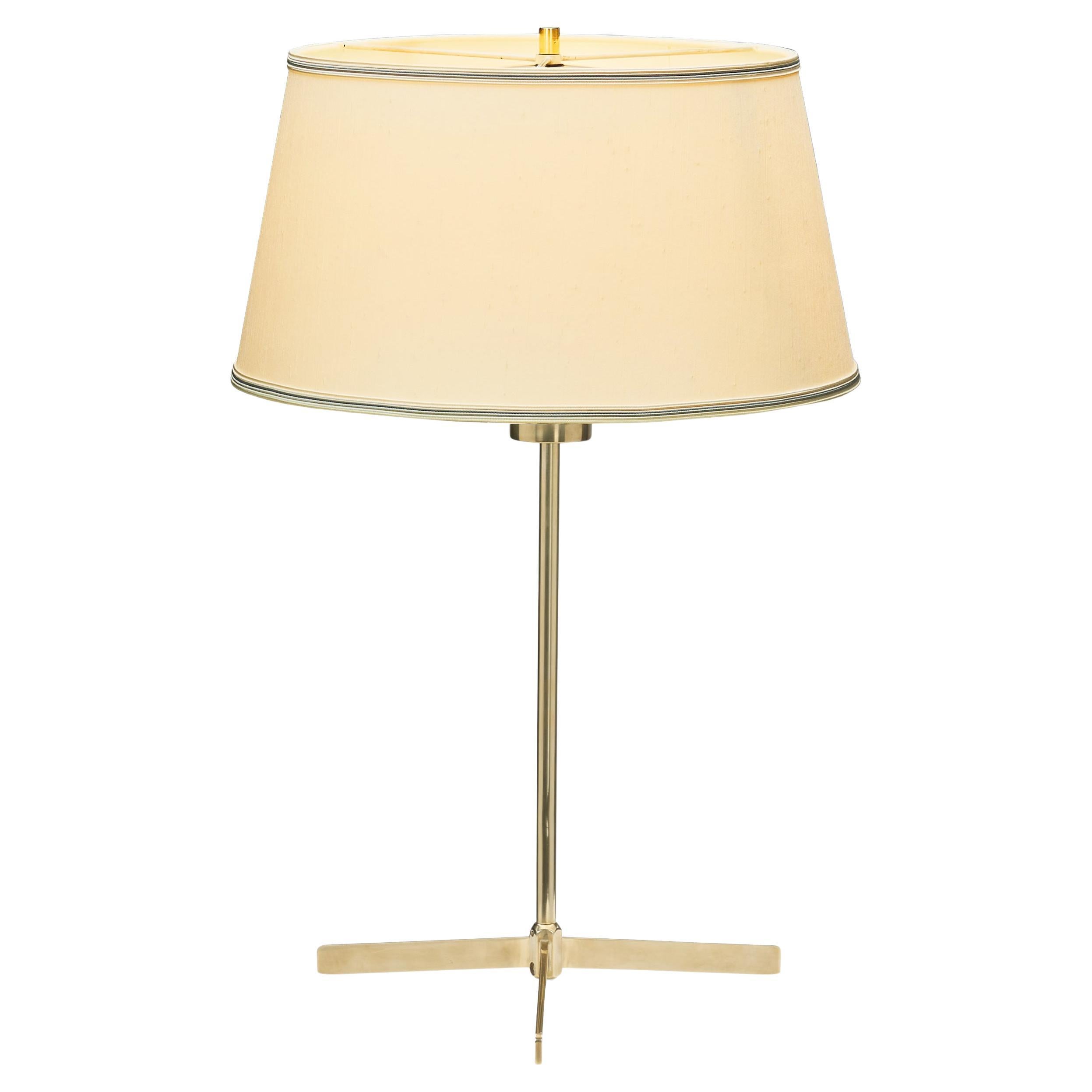 Model "B-31" Brass Table Lamp by Bergboms, Sweden Mid-20th Century