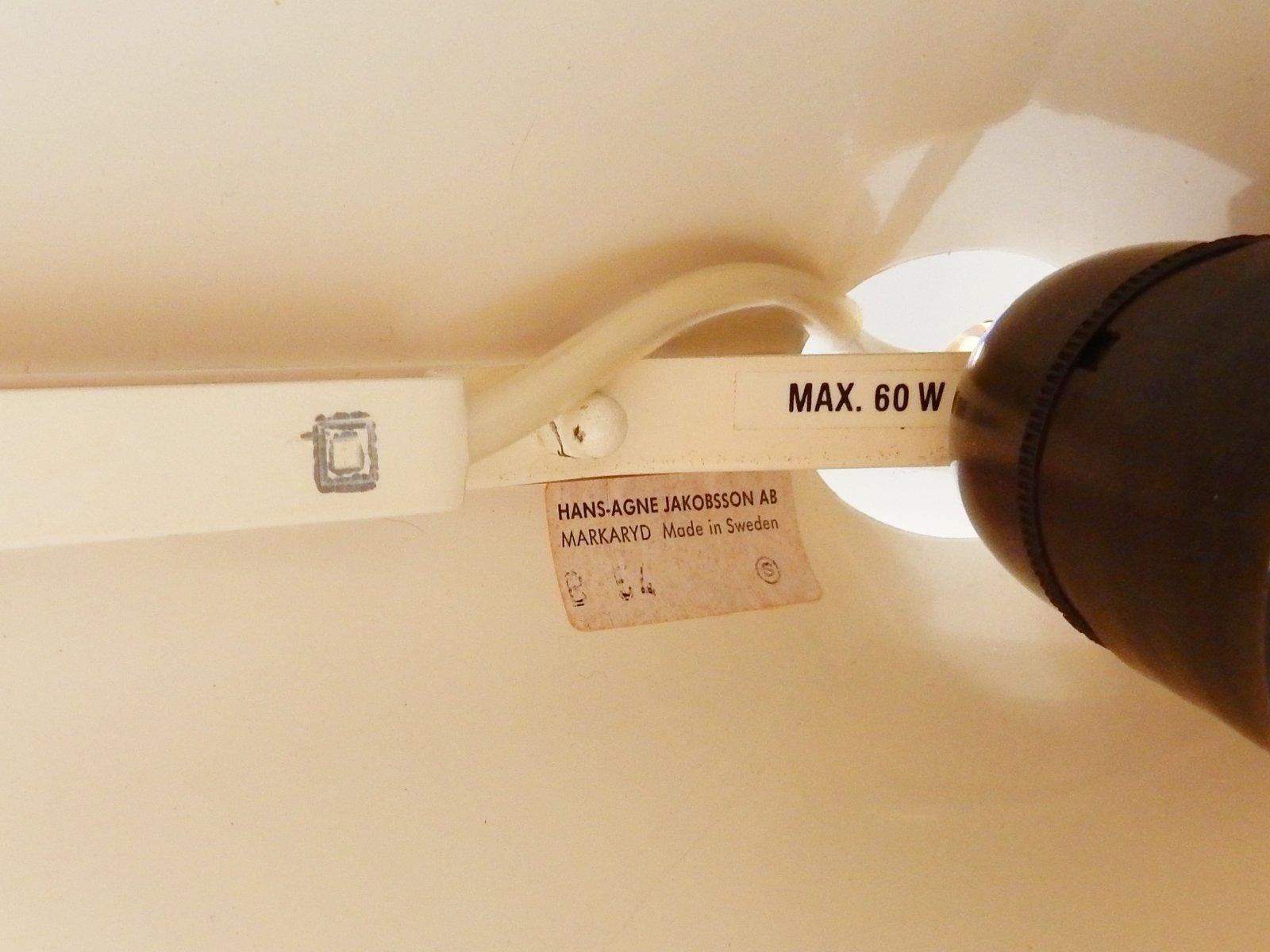 Schreibtischlampe Modell 'B54' von Hans-Agne Jakobsson für Markaryd im Angebot 1