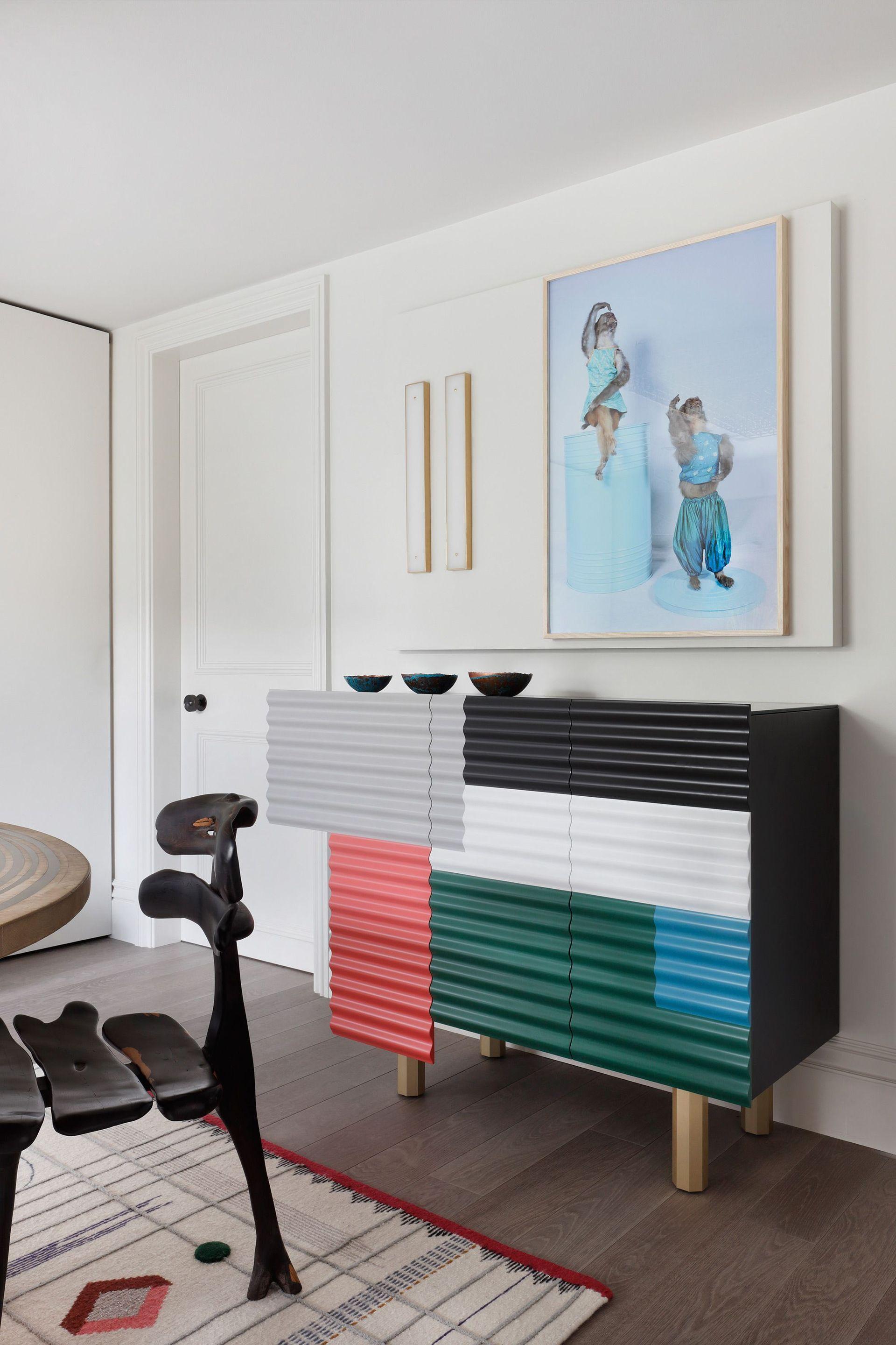 XXIe siècle et contemporain Petit meuble de rangement Shanty Modèle B d'hiver par Doshi Levien en vente