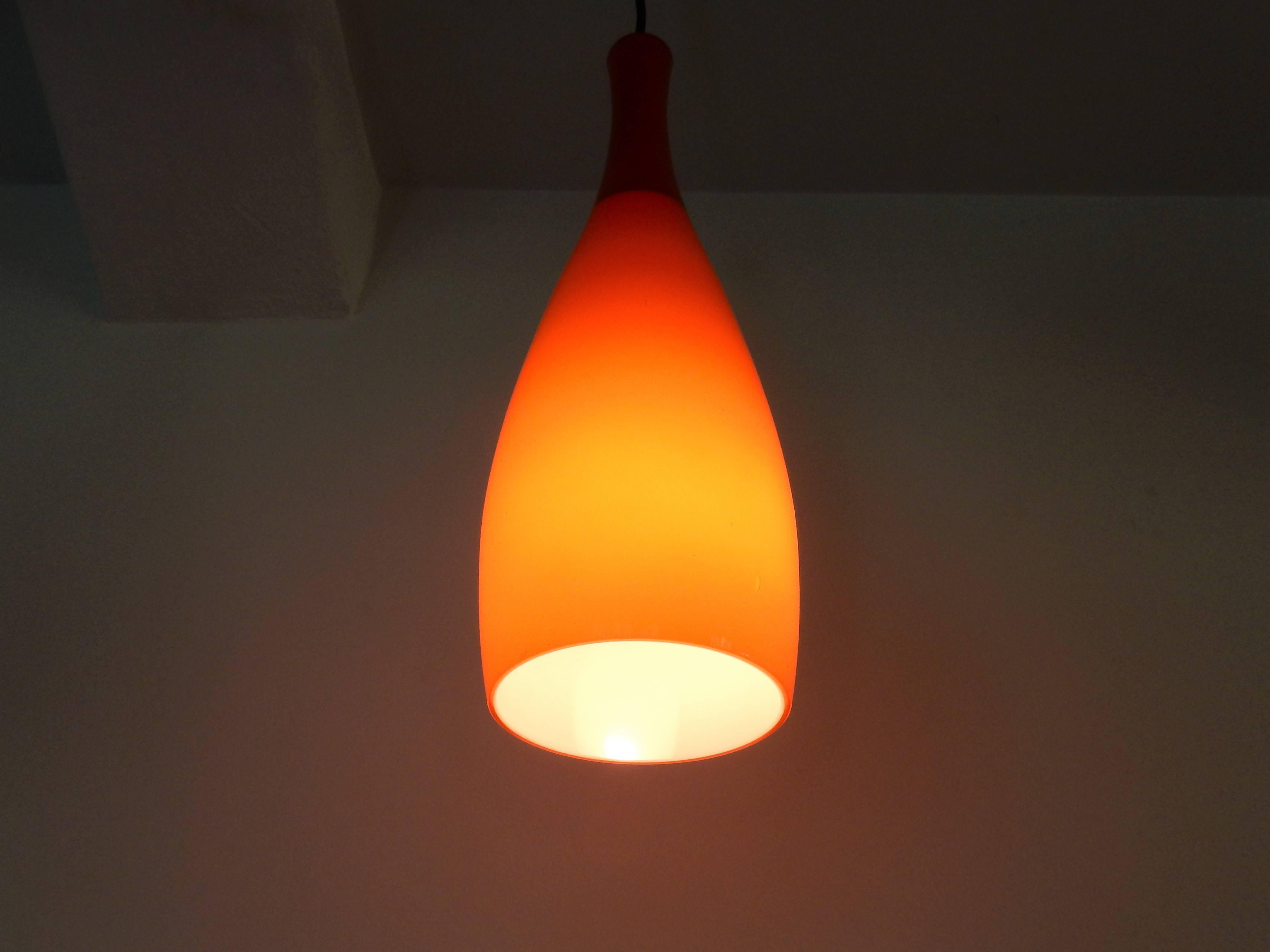 Danish Model ‘Bang’ Pendant Lamp by Jacob E. Bang for Fog & Mørup, Denmark, 1960s