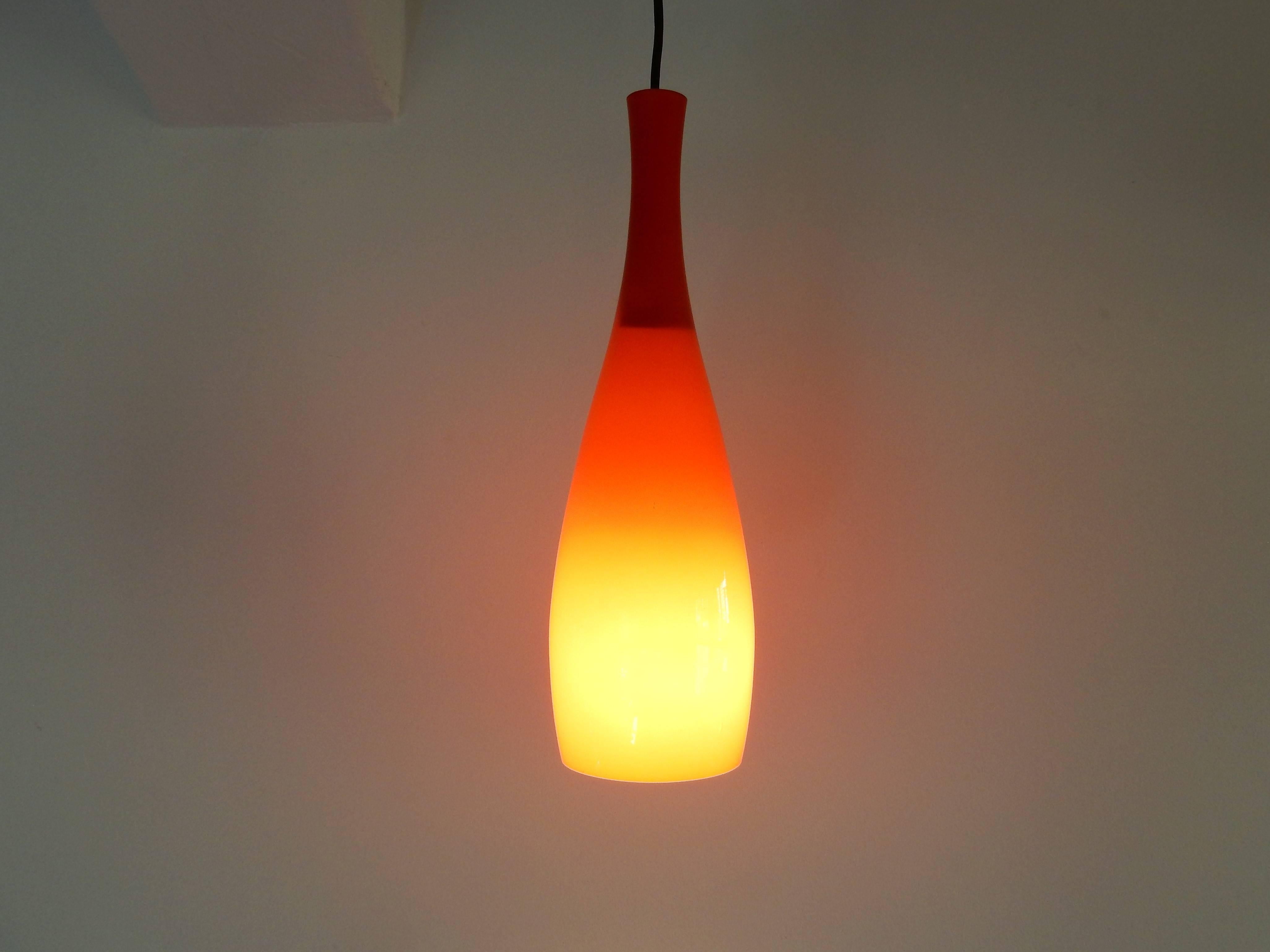 Model ‘Bang’ Pendant Lamp by Jacob E. Bang for Fog & Mørup, Denmark, 1960s In Excellent Condition In Steenwijk, NL