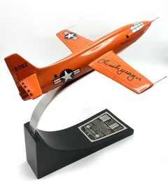 Model Bell X1 Rocket Plane Signed by Chuck Yeager