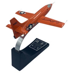 Model Bell X1 Rocket Plane Signed by Chuck Yeager