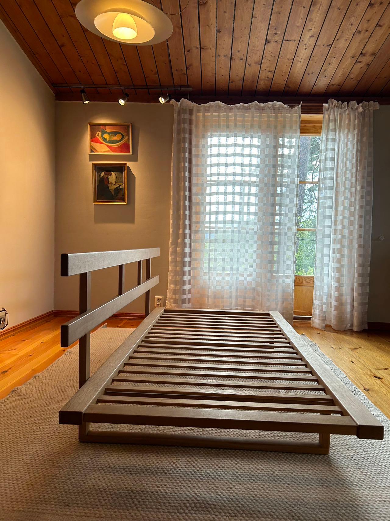 Modelo BM4312 Sofá-cama de Børge Mogensen para Fredericia, Dinamarca, Roble, Años 60 en venta 8