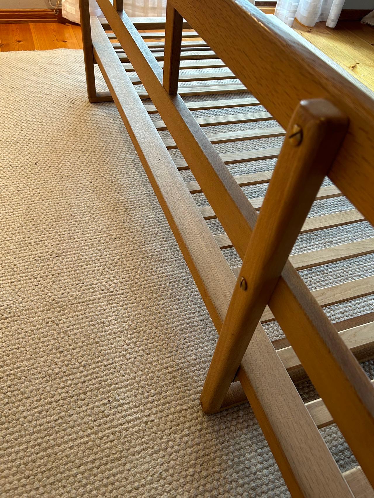 Modelo BM4312 Sofá-cama de Børge Mogensen para Fredericia, Dinamarca, Roble, Años 60 en venta 12