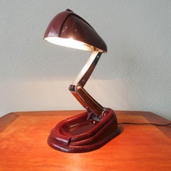 Model Bolide Table Lamp by Jumo Brevete for Jumo, 1940s