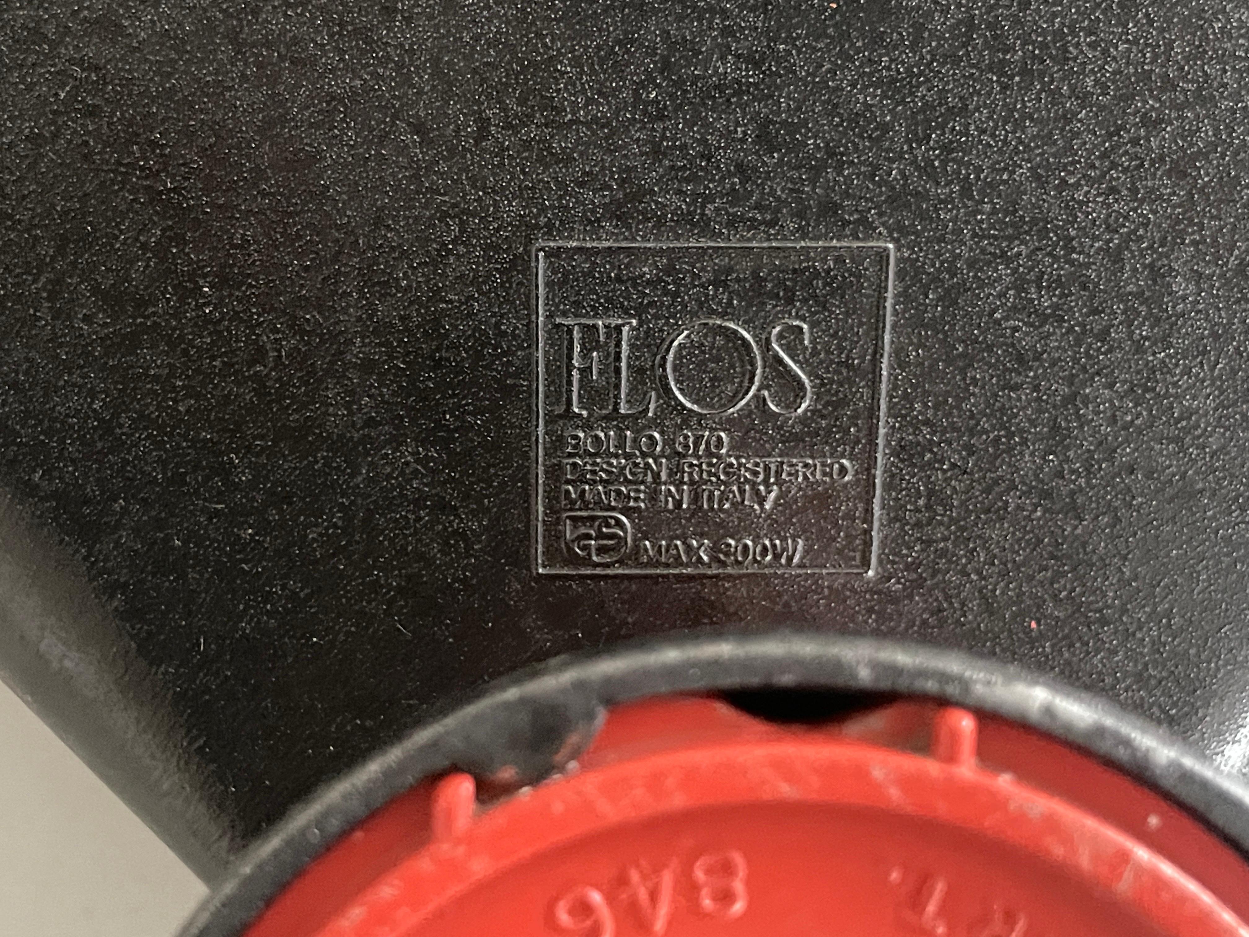 Model Bollo Ensemble de 3 appliques murales par Tobia Scarpa pour Flos, années 1970, Italie en vente 3