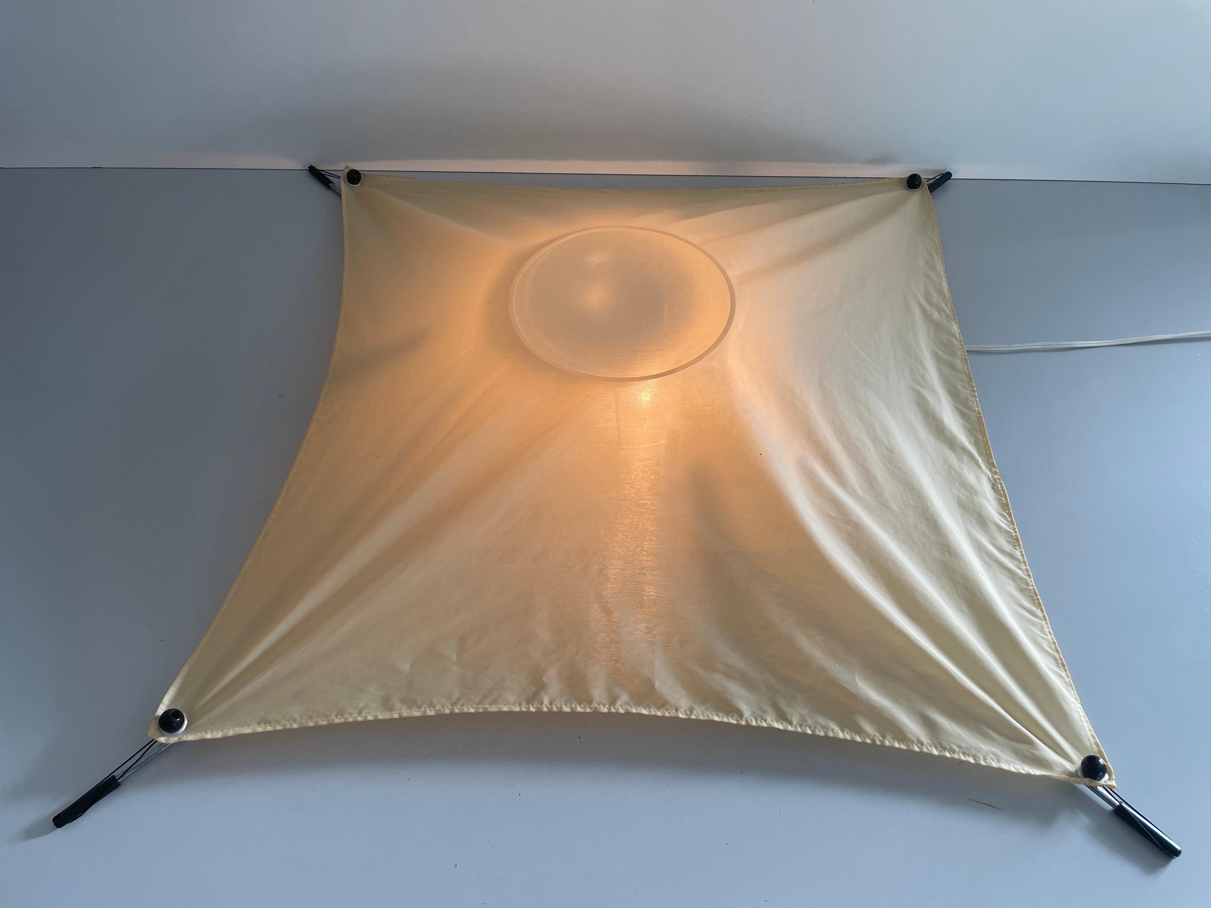 Lampada da soffitto a incasso Model 'Cabrio' per Lamperti, anni '60, Italia in vendita 4