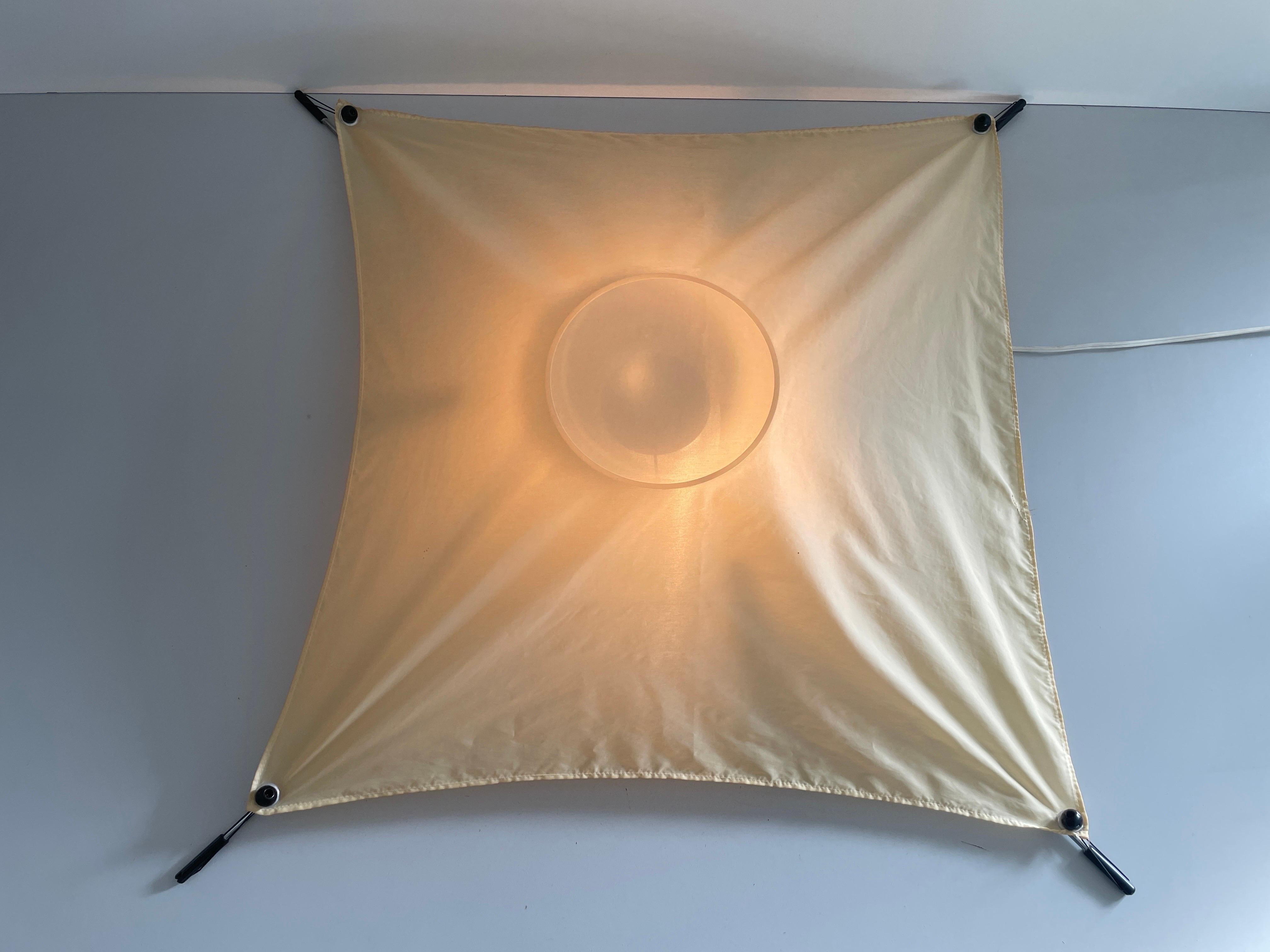Lampada da soffitto a incasso Model 'Cabrio' per Lamperti, anni '60, Italia in vendita 5
