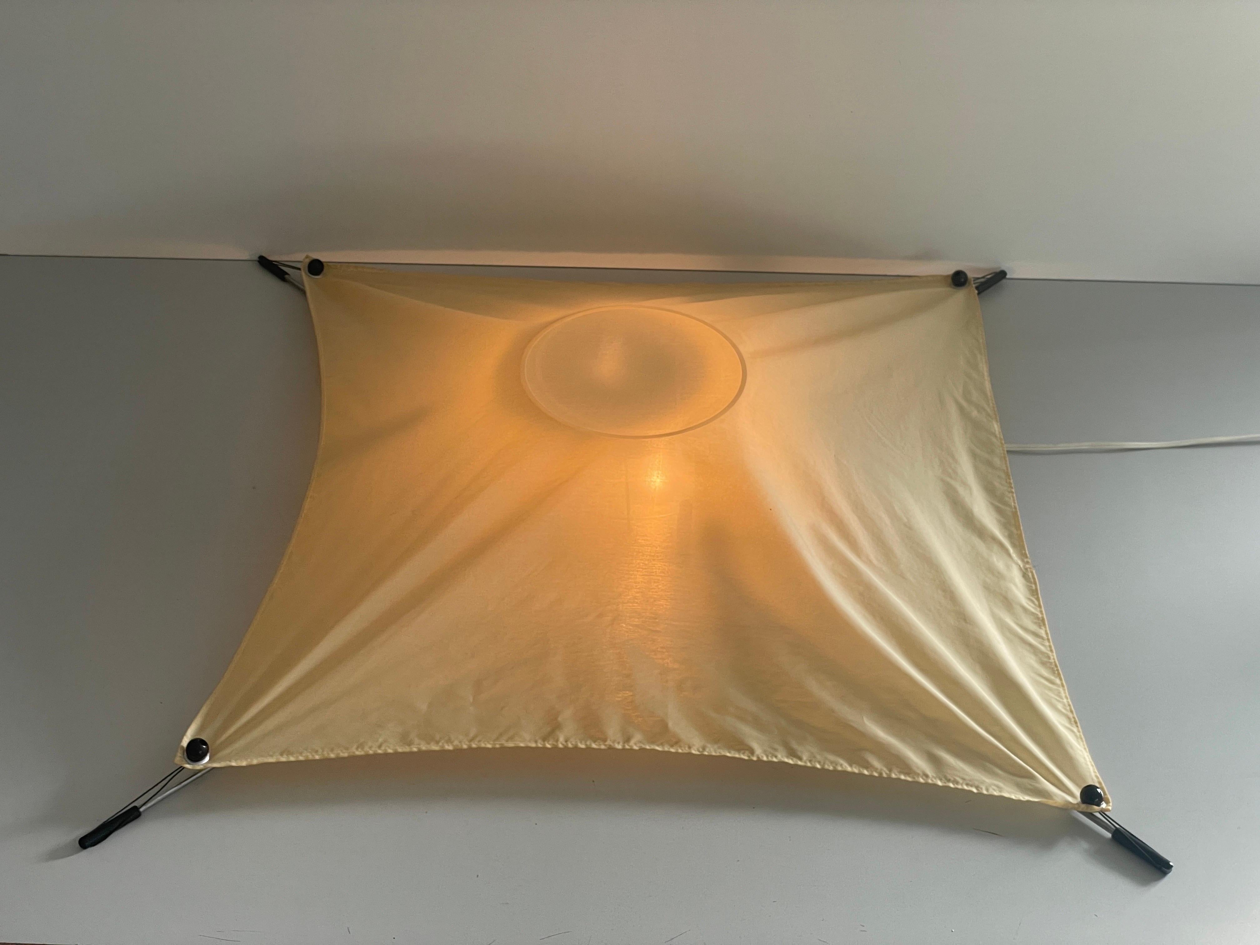 Lampada da soffitto a incasso Model 'Cabrio' per Lamperti, anni '60, Italia in vendita 6