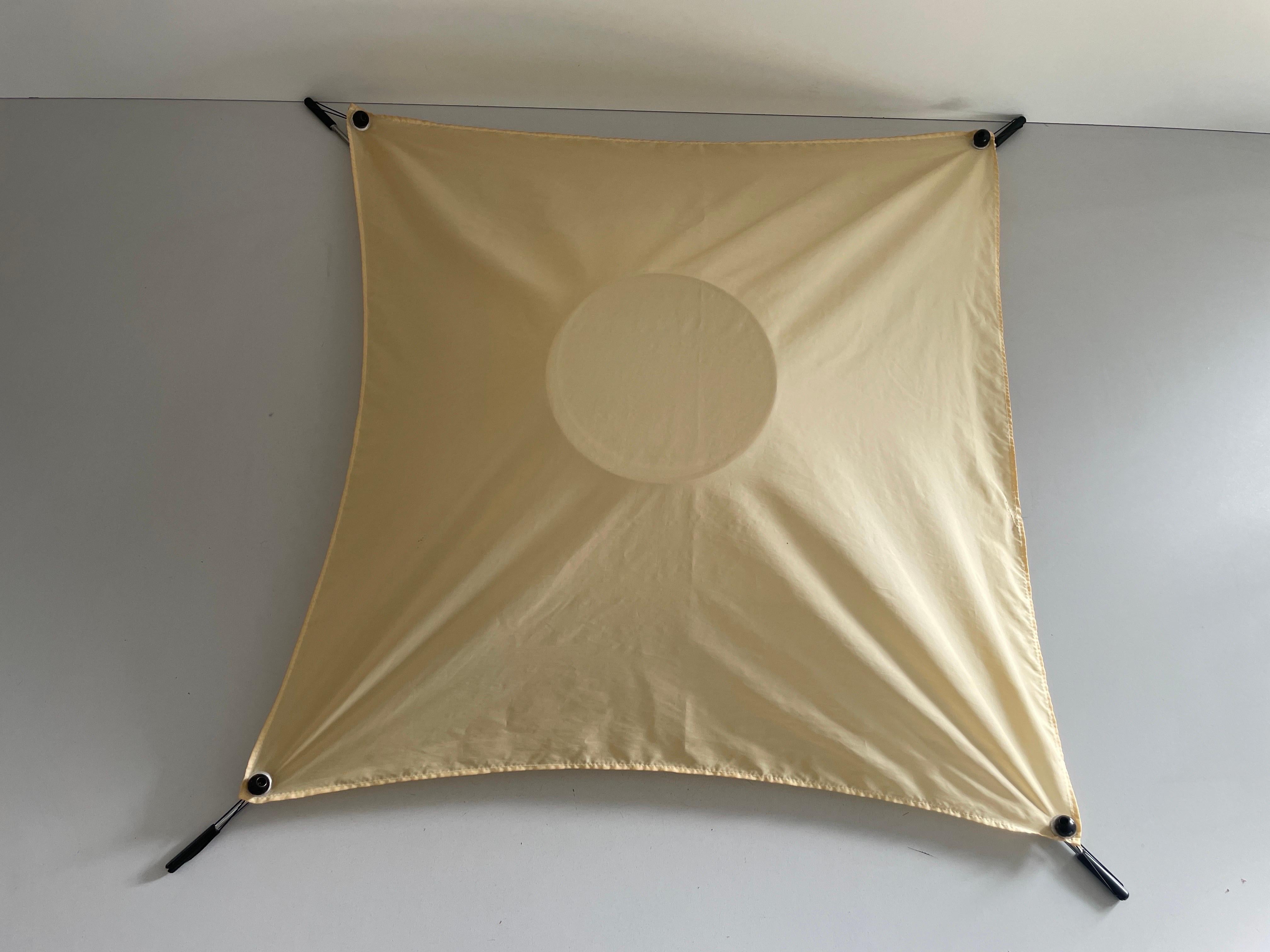 Metà XX secolo Lampada da soffitto a incasso Model 'Cabrio' per Lamperti, anni '60, Italia in vendita