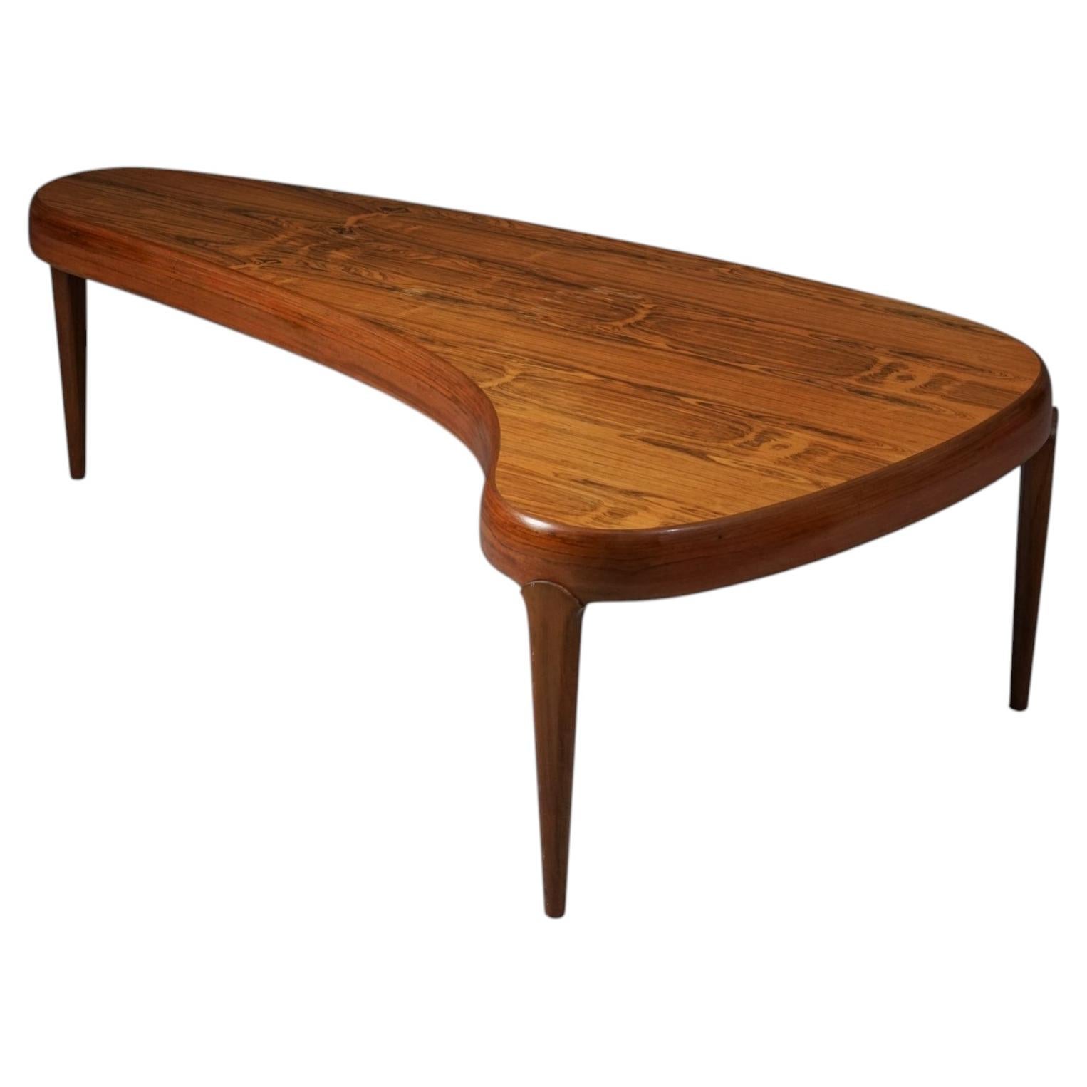 Model "Capri" Coffee Table, Johannes Andersen, Trensum Möbelfabrik, 1960s
