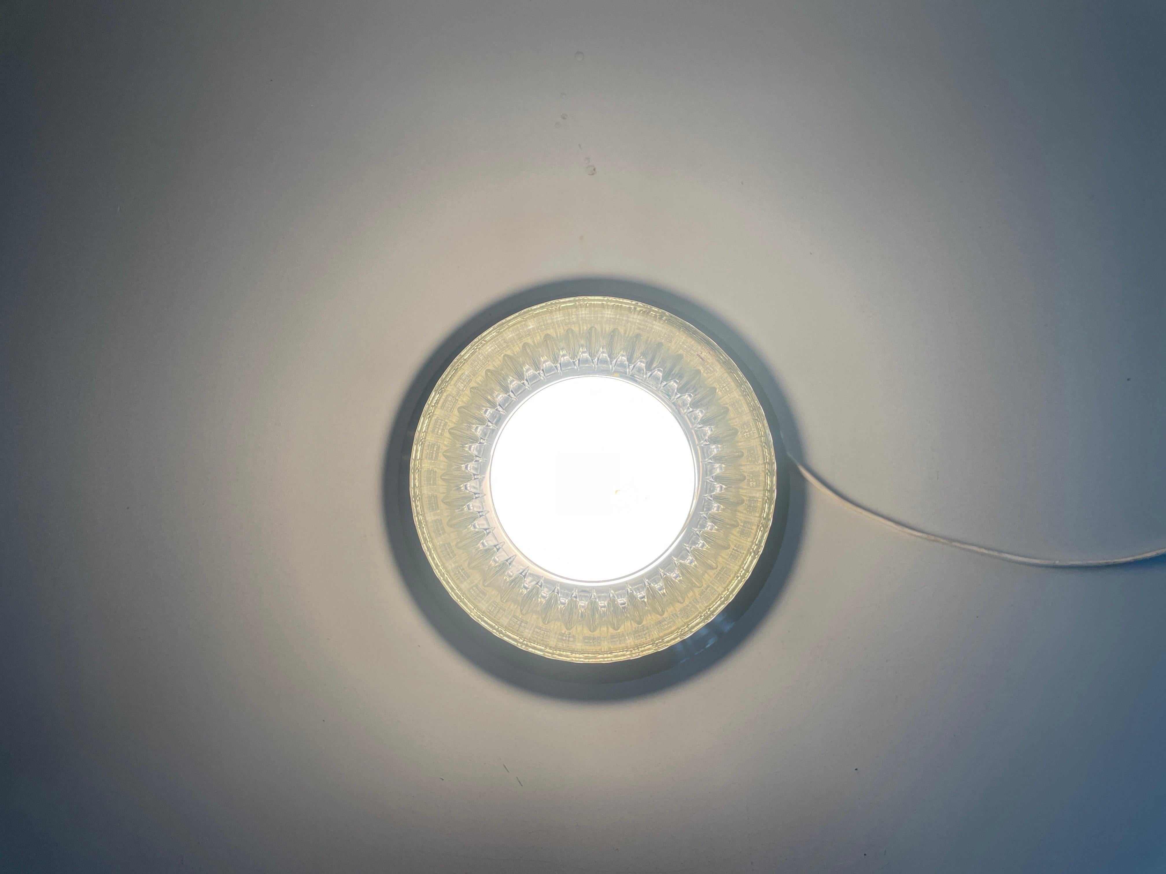 Model Cavea Ceiling Lamp by Angelo Mangiarotti for Artemide, 1970s, Italy For Sale 12