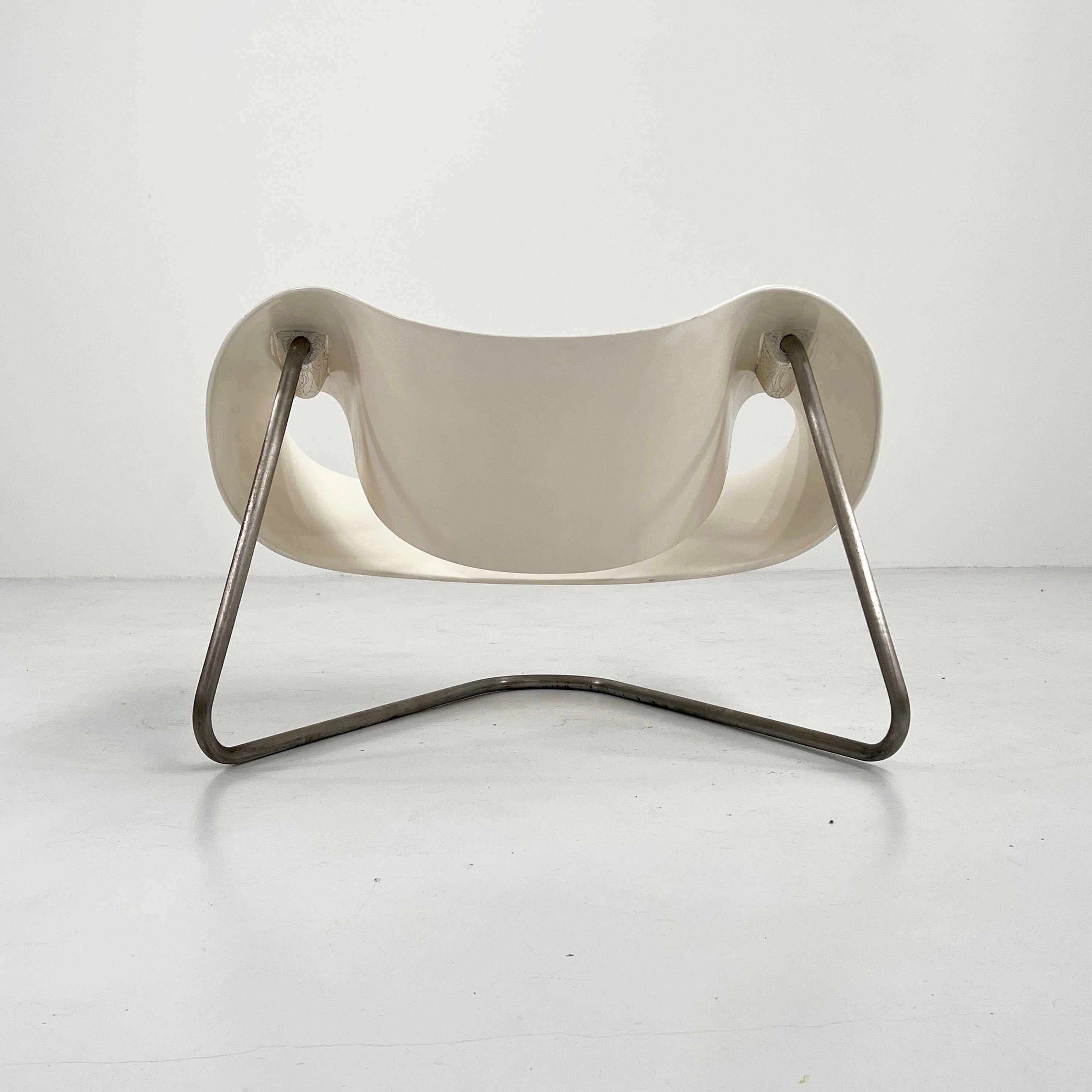 Metal Model CL9 Ribbon Chair by Franca Stagi & Cesare Leonardi for Bernini, 1960
