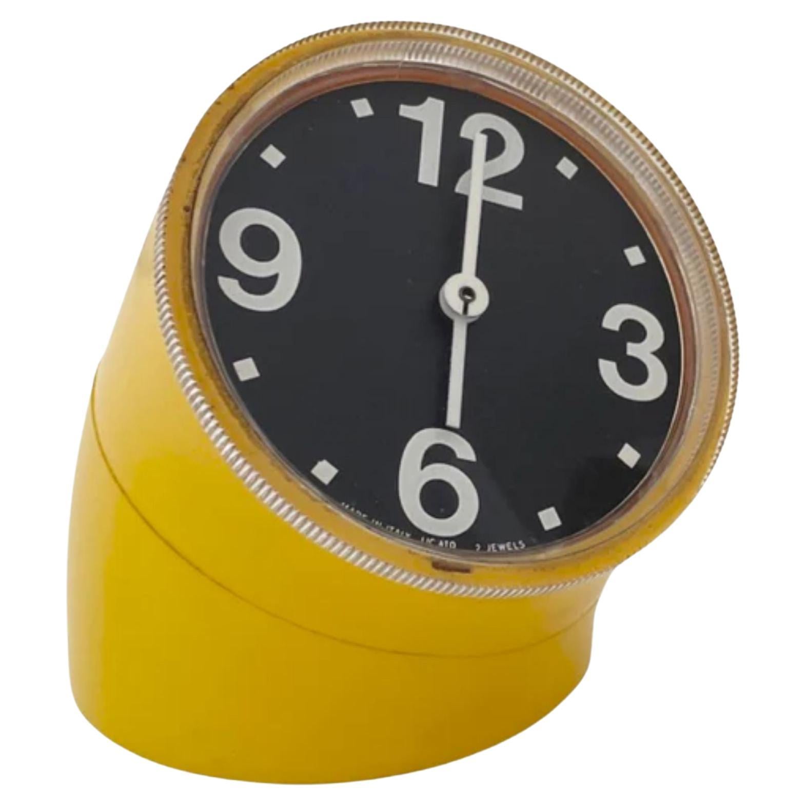 Horloge de bureau réglable modèle "Cronotime" par Pio Manzù, Ritz-Italora, 1969 en vente