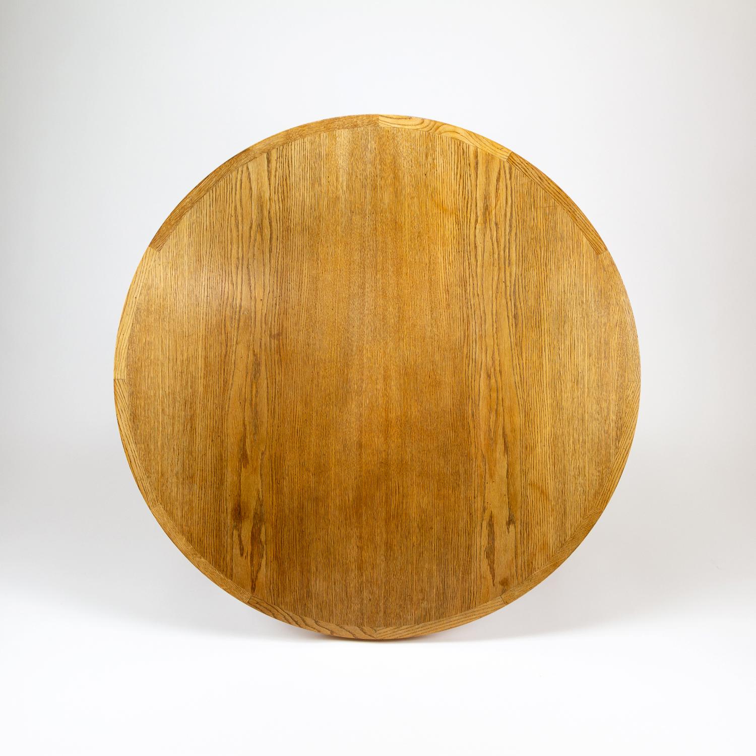 Model D105 Oak Coffee Table by Jørgen Bækmark for FDB Møbler, Denmark, 1963 In Good Condition In Berkhamsted, GB