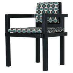 Model D51 Bauhaus Chair Upholstered in Hermès Fabric by Walter Gropius for Tecta