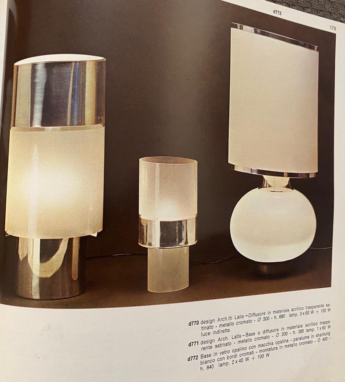 Model D770 ‘Arch. tti Latis’ Table Lamp by Candle For Sale 11
