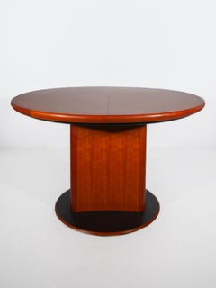 Model DC06 Round Top Extending Dining Table from Skovby, Denmark