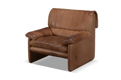 Fauteuil de salon en cuir Modèle Ds-86 par Desede