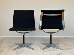 Model EA 105 Aluminium Chairs by Eames for Herman Miller, 1970s, set of 2