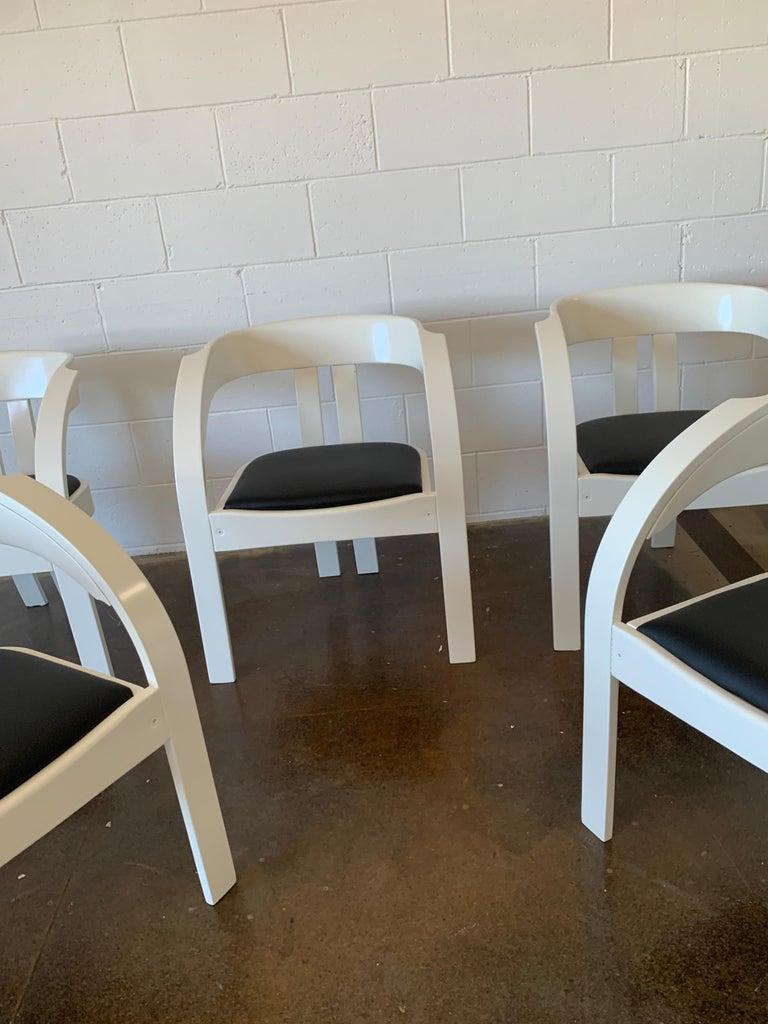 Model Elisa Dining Chairs by Giovanni Battista Bassi for Poltronova, 1964 For Sale 3