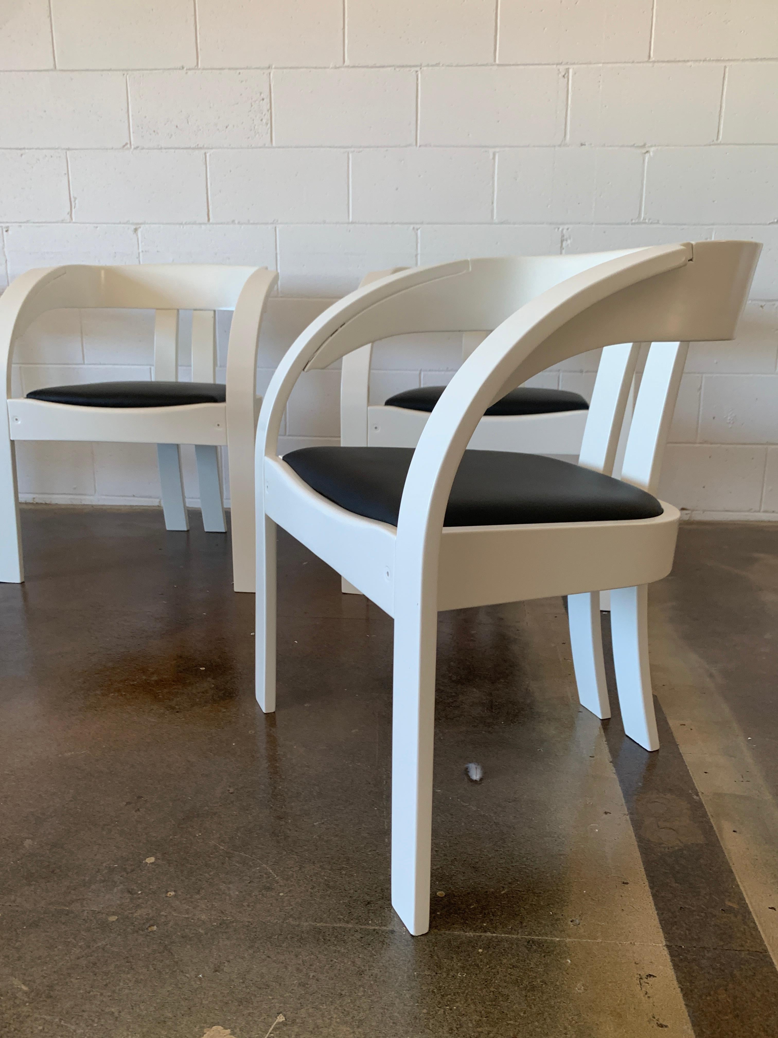 Model Elisa Dining Chairs by Giovanni Battista Bassi for Poltronova, 1964 For Sale 3