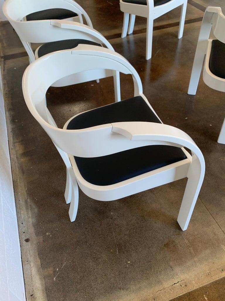 Model Elisa Dining Chairs by Giovanni Battista Bassi for Poltronova, 1964 For Sale 7