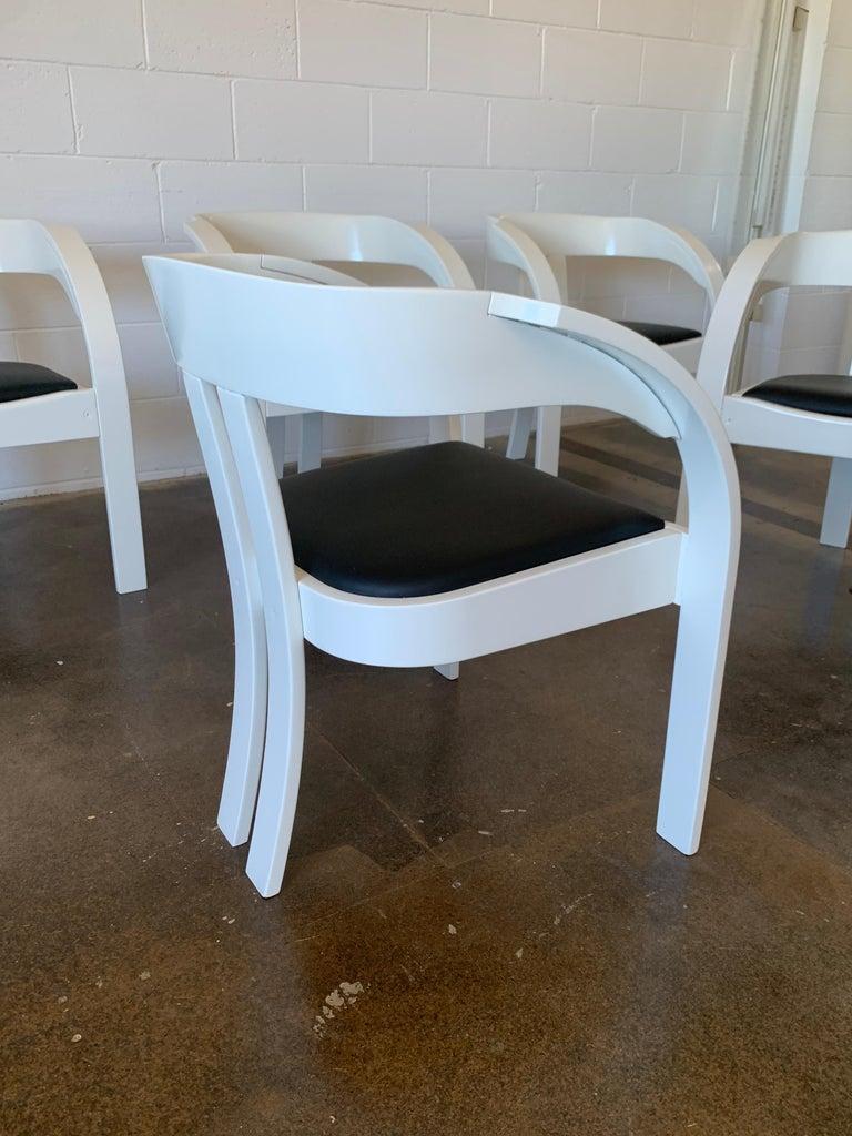 Model Elisa Dining Chairs by Giovanni Battista Bassi for Poltronova, 1964 For Sale 8