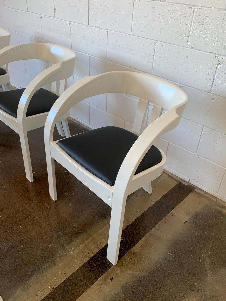 Model Elisa Dining Chairs by Giovanni Battista Bassi for Poltronova, 1964 For Sale 2