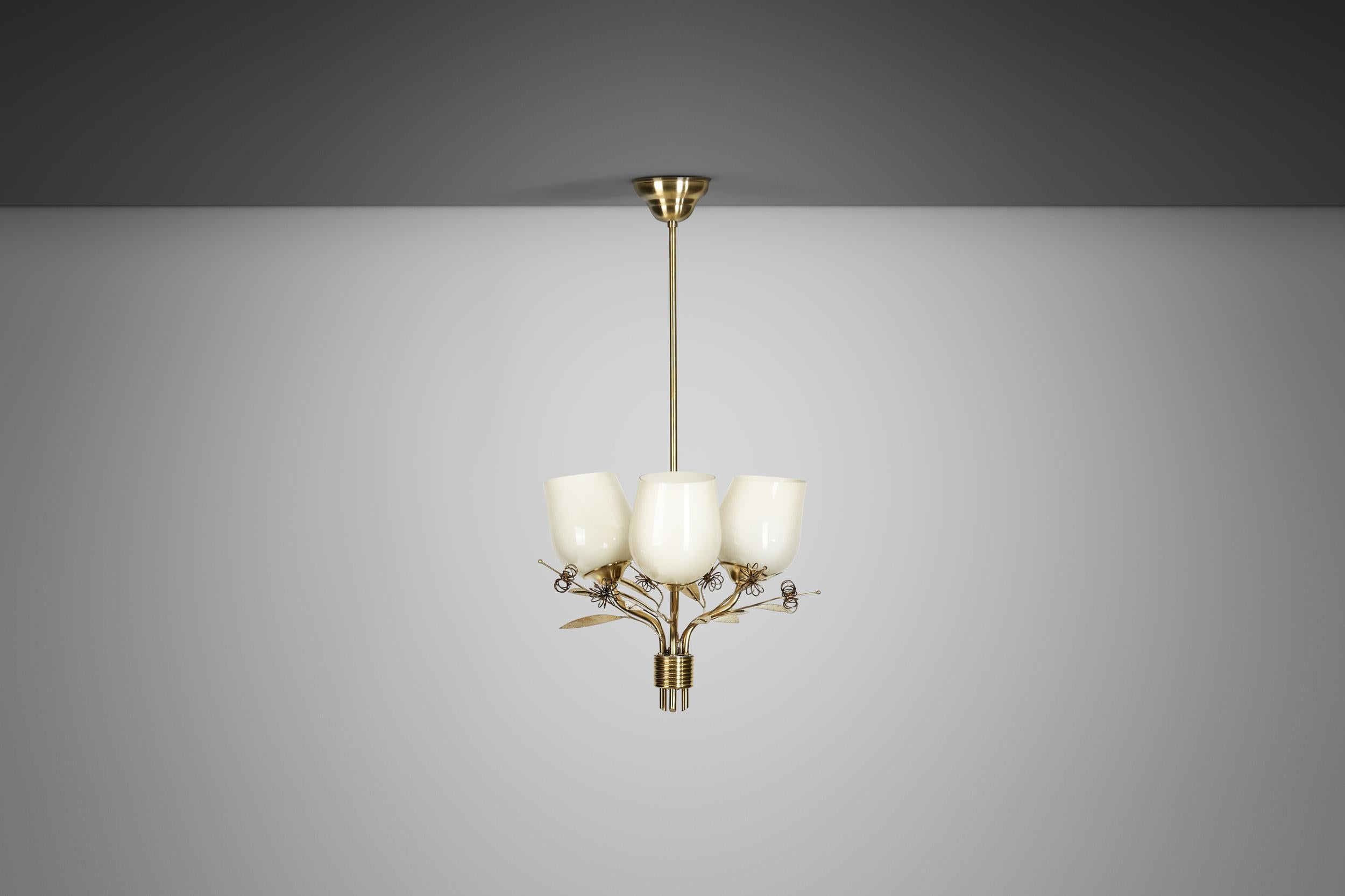 Ottone Lampadario modello 