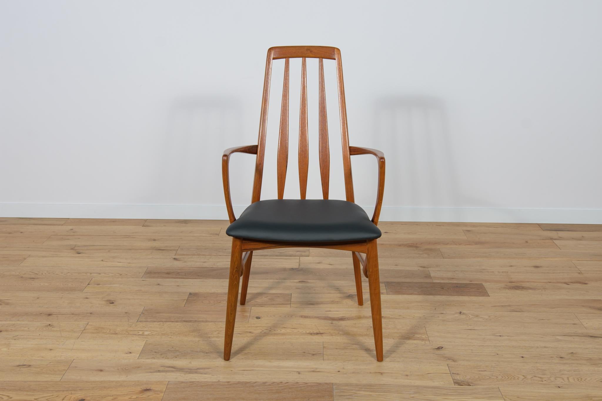 Model Eva Dining Chairs by Niels Koefoed for Koefoed Hornslet, 1960s, Set of 6 For Sale 4