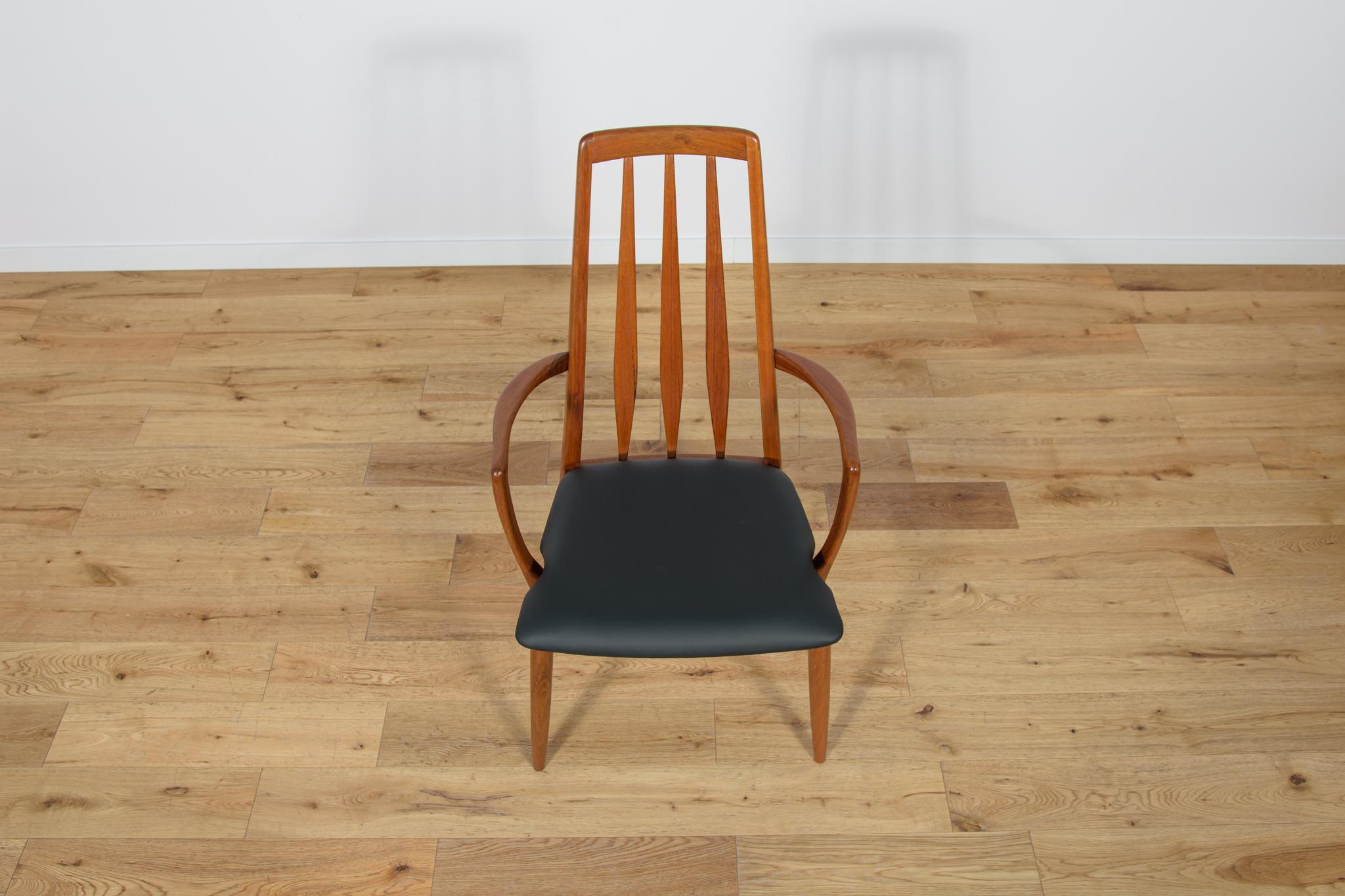 Model Eva Dining Chairs by Niels Koefoed for Koefoed Hornslet, 1960s, Set of 6 For Sale 5