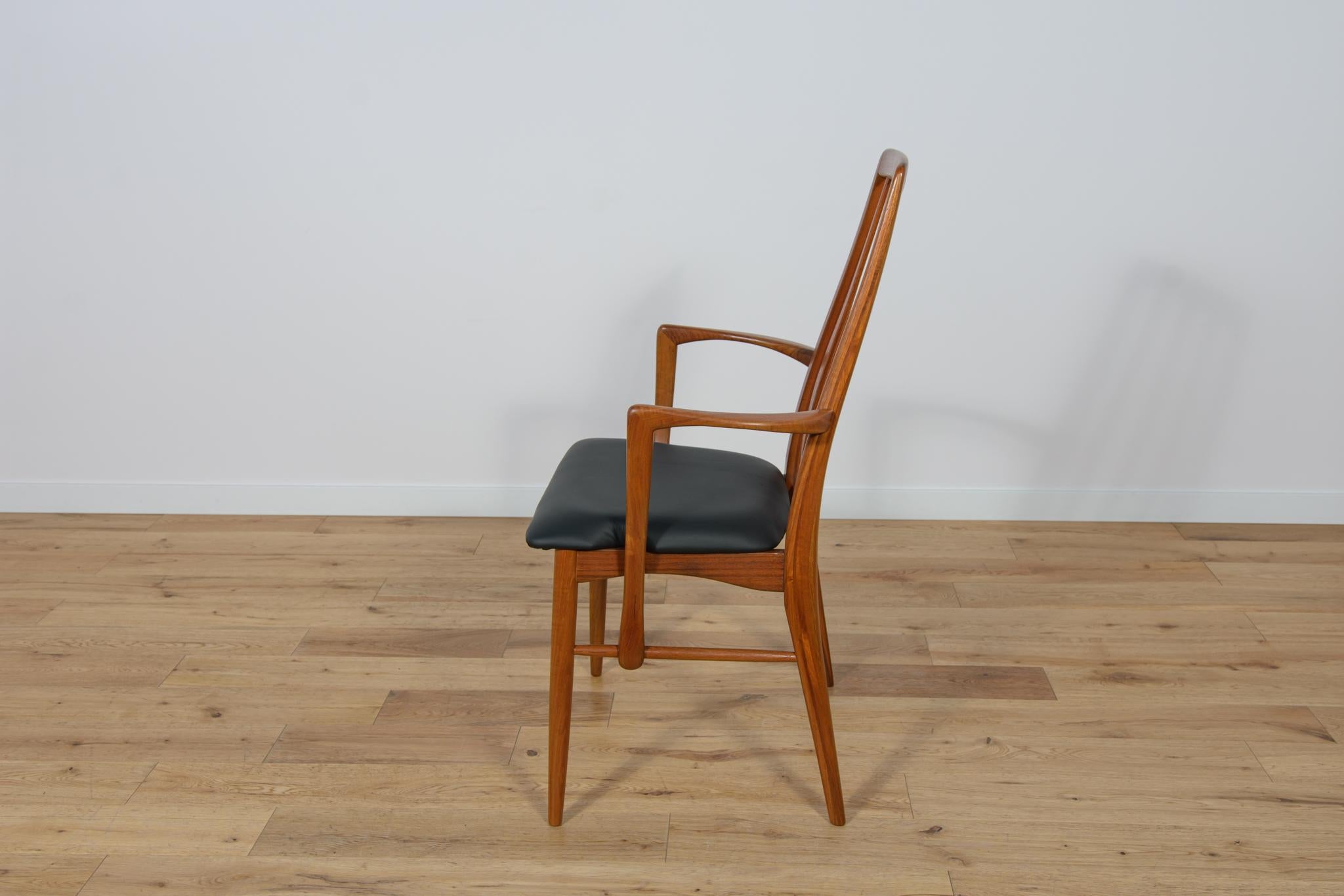 Model Eva Dining Chairs by Niels Koefoed for Koefoed Hornslet, 1960s, Set of 6 For Sale 7