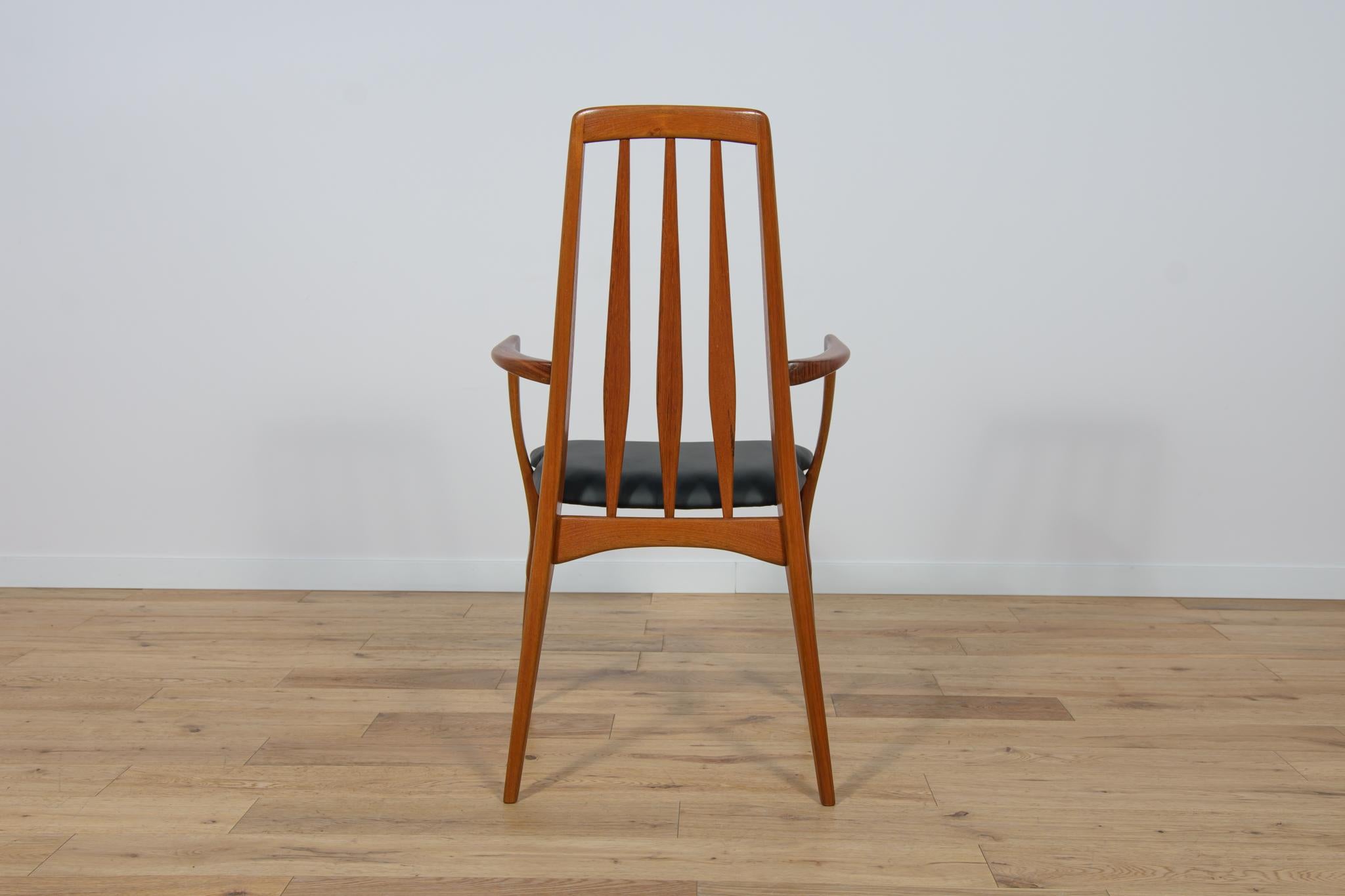 Model Eva Dining Chairs by Niels Koefoed for Koefoed Hornslet, 1960s, Set of 6 For Sale 8