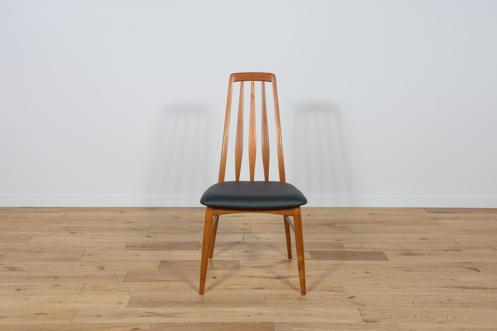 Mid-20th Century Model Eva Dining Chairs by Niels Koefoed for Koefoed Hornslet, 1960s, Set of 6 For Sale