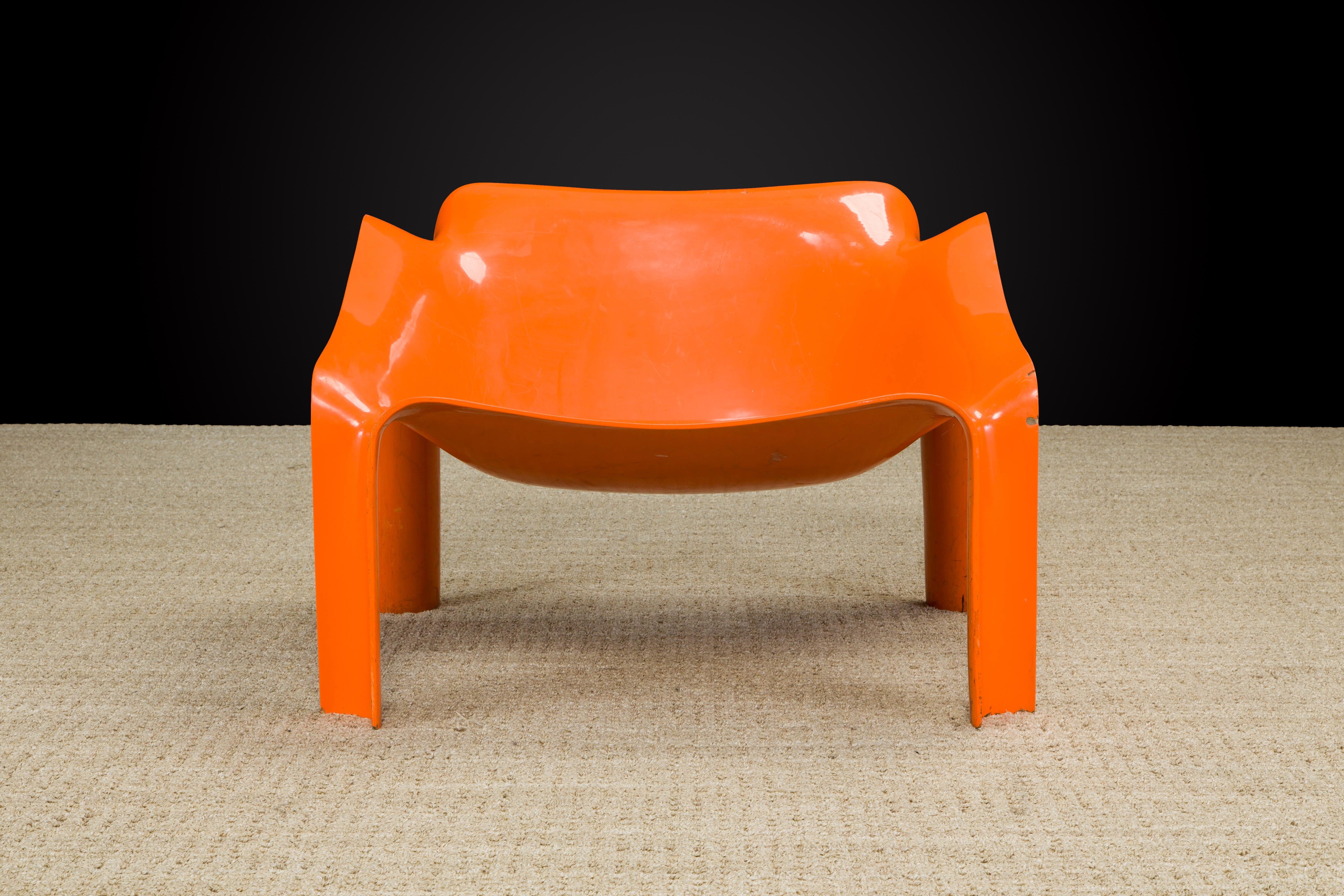 Fiberglass Model 'F303' Lounge Chairs & Side Table by Pierre Paulin for Artifort, c 1970s