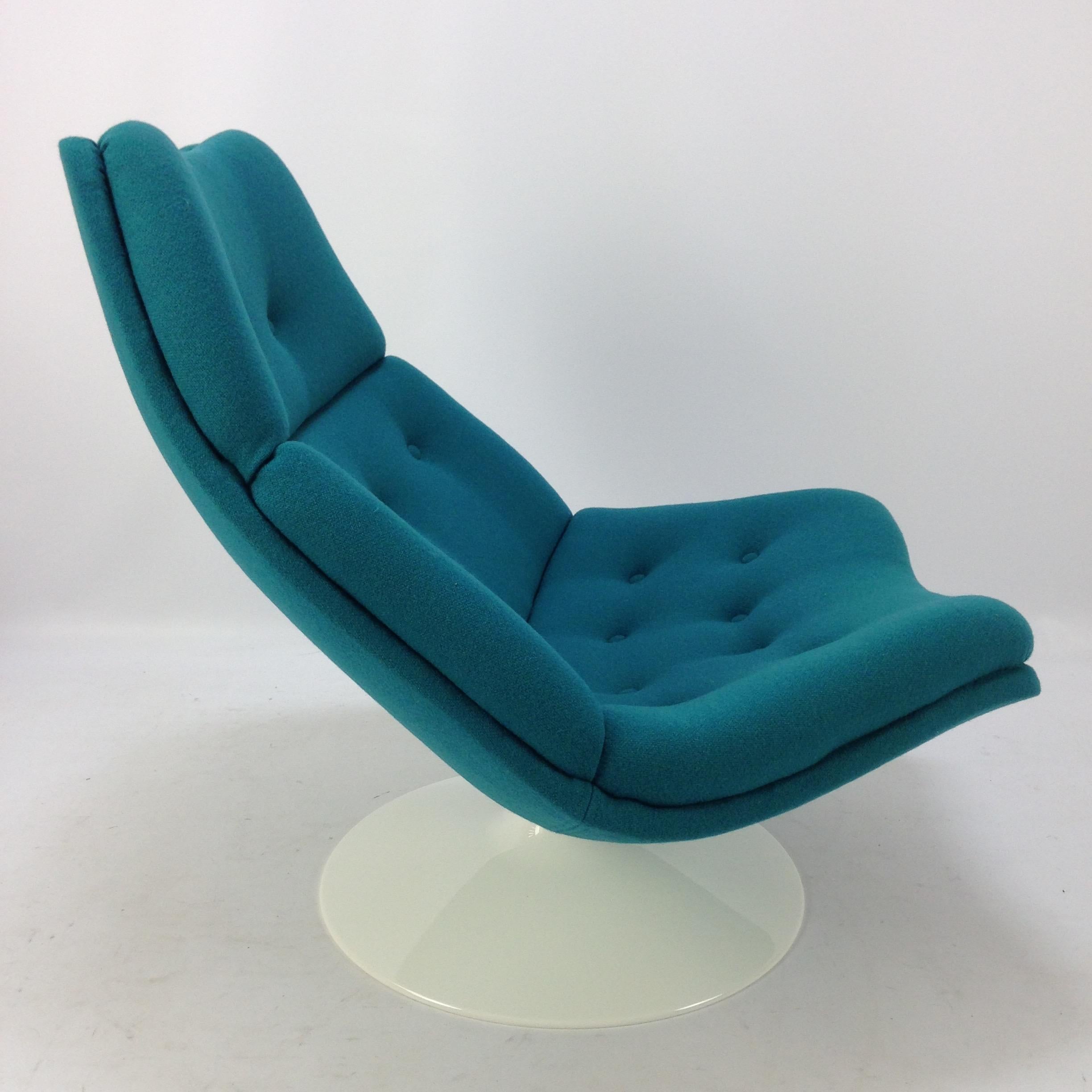 Model F511 Lounge Chair by Geoffrey Harcourt for Artifort, 1960s In Excellent Condition In Oud Beijerland, NL