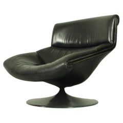 Vintage Model F520 Lounge chair by Geoffrey Harcourt for Artifort, 1970s