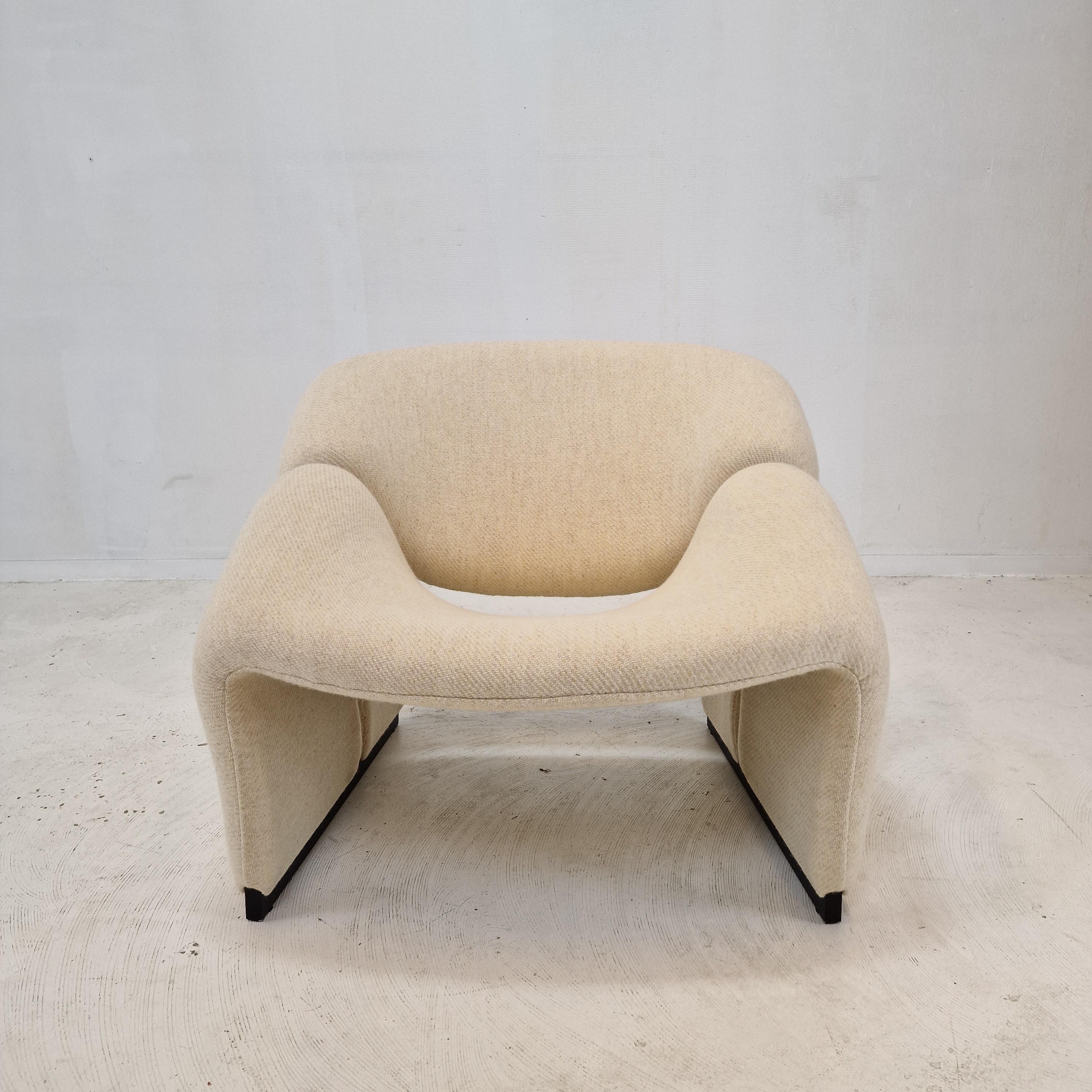 Mid-Century Modern Model F580 Groovy Chair by Pierre Paulin for Artifort, 1966 For Sale