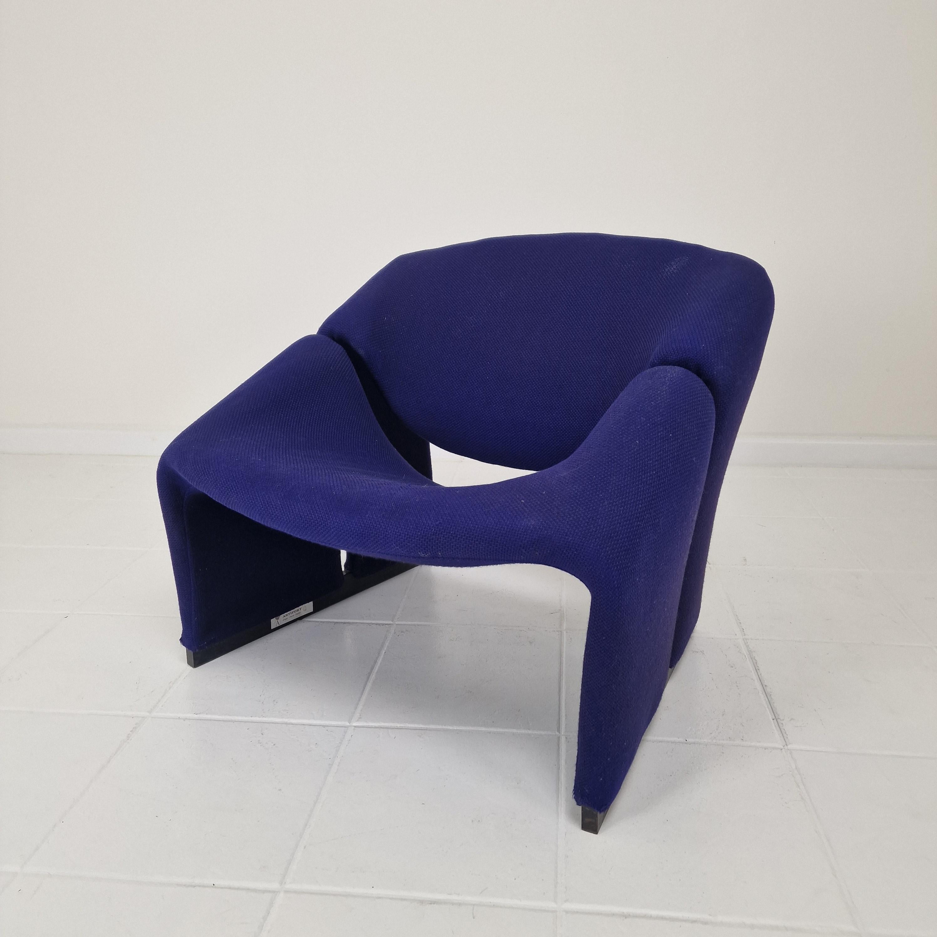 Milieu du XXe siècle Chaise Groovy modèle F580 de Pierre Paulin pour Artifort, 1966 en vente