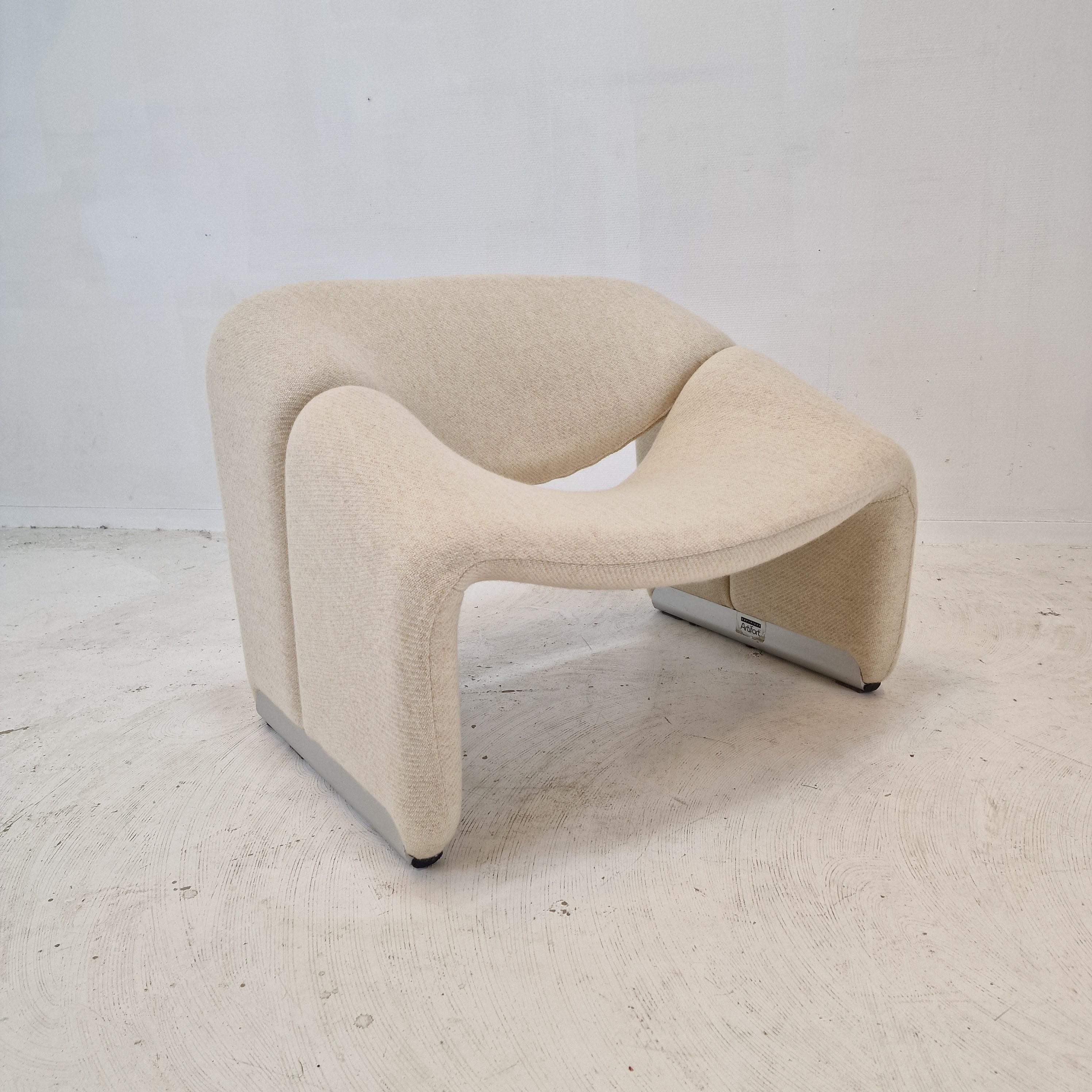Modell F598 Groovy-Stuhl von Pierre Paulin für Artifort, 1980 (Moderne der Mitte des Jahrhunderts) im Angebot