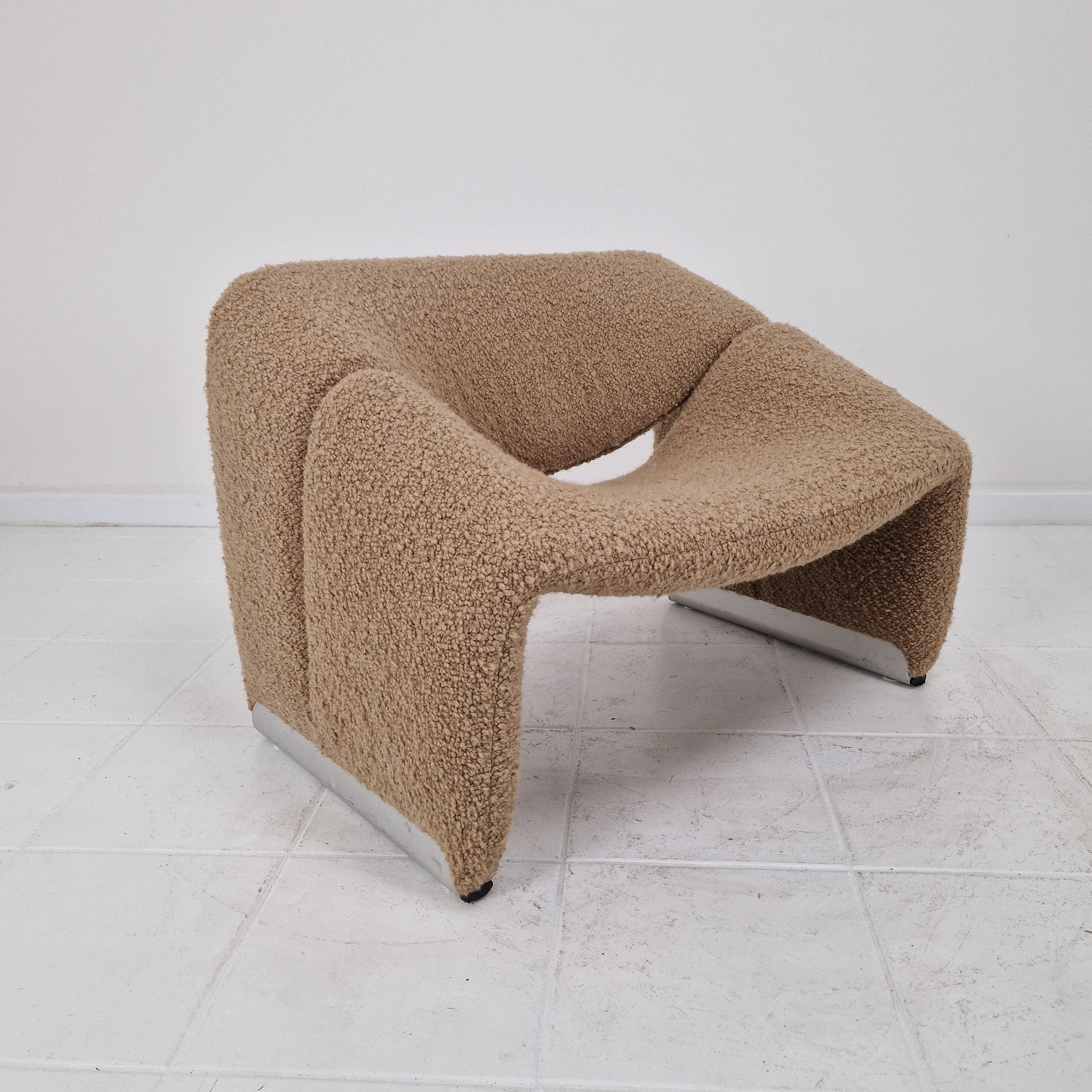 Modelo F598 Silla Groovy de Pierre Paulin para Artifort, años 80 Moderno de mediados de siglo en venta