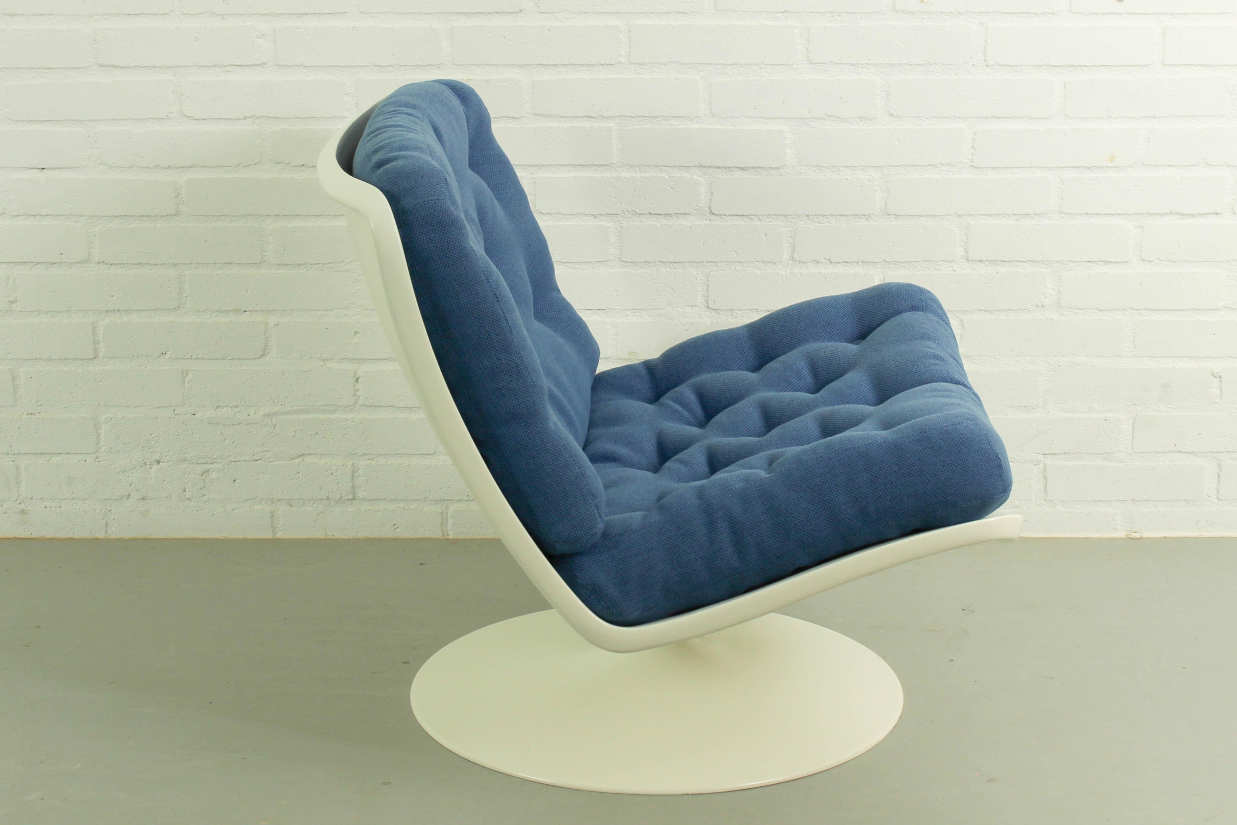 Mid-Century Modern Model F976 Lounge Chair by Geoffrey Harcourt for Artifort, 1968